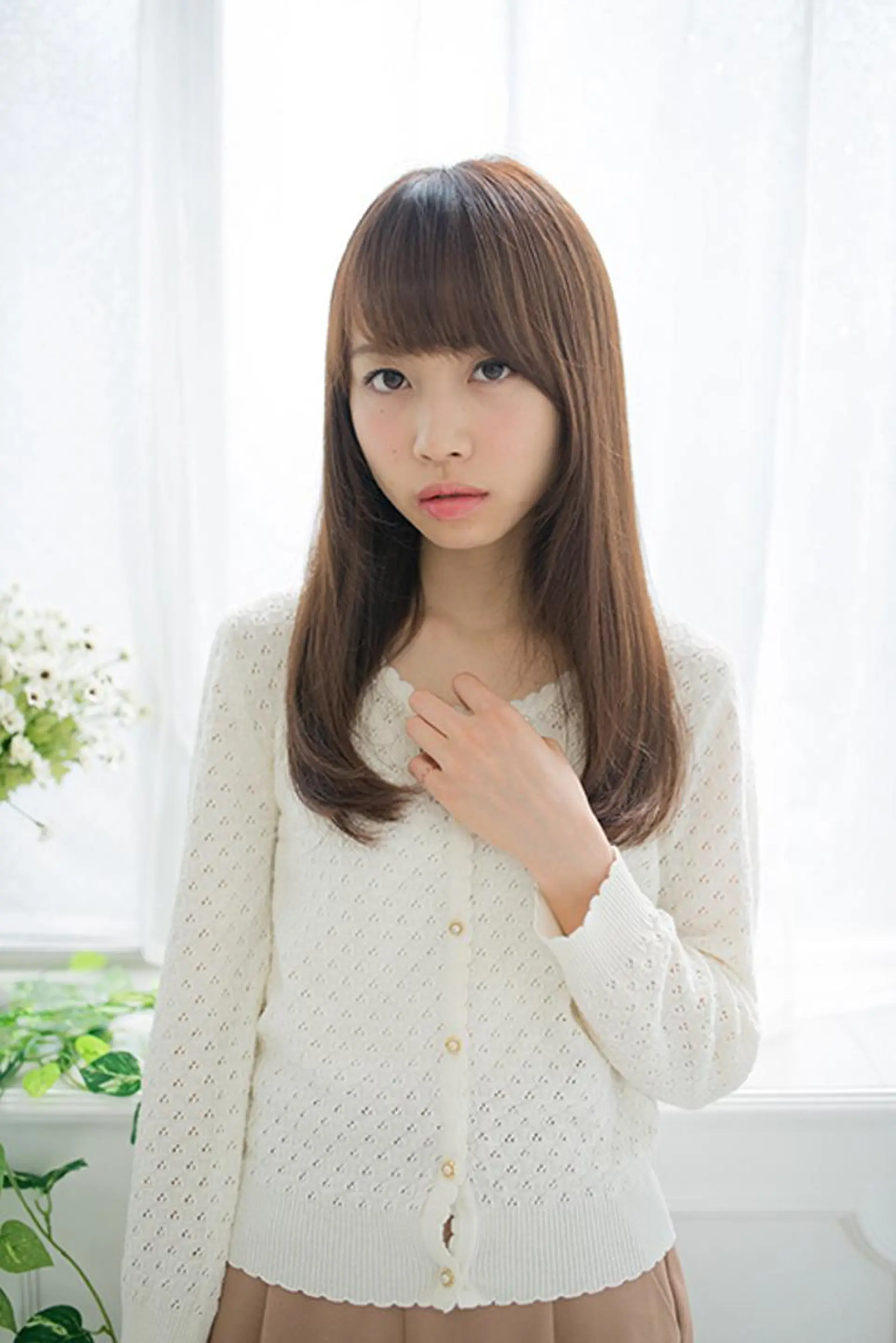 ロング カラー パーマ L'aube by luclu所属・笠谷 正之のヘアスタイル