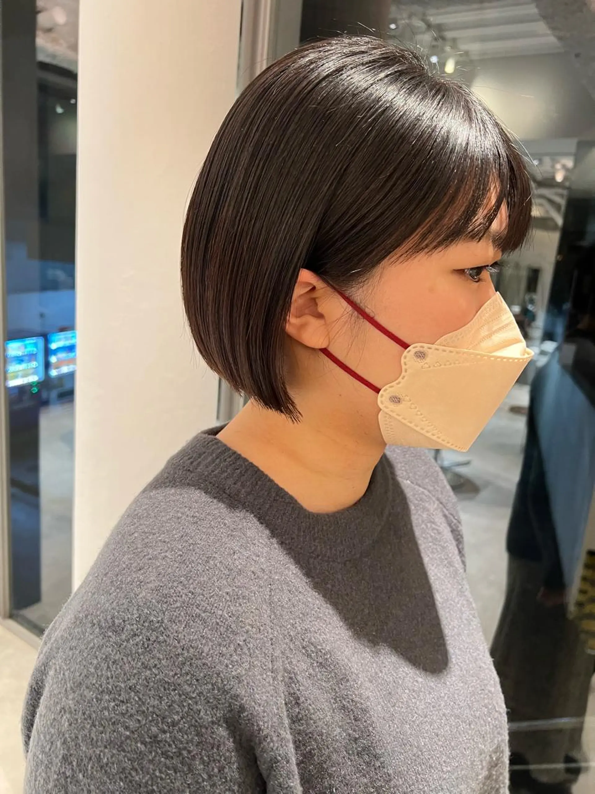 ショート カット 🩵垢抜けボブ /ミニボブ🩵しおのヘアスタイル