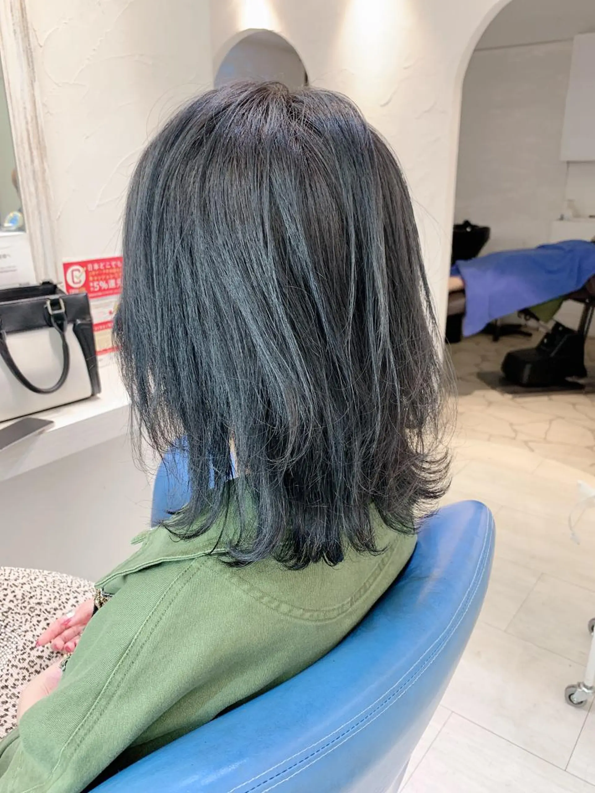 ミディアム カラー ヘアカラー ヘッドスパ 中目黒✂︎店長✂︎ TOMOHIROのヘアスタイル