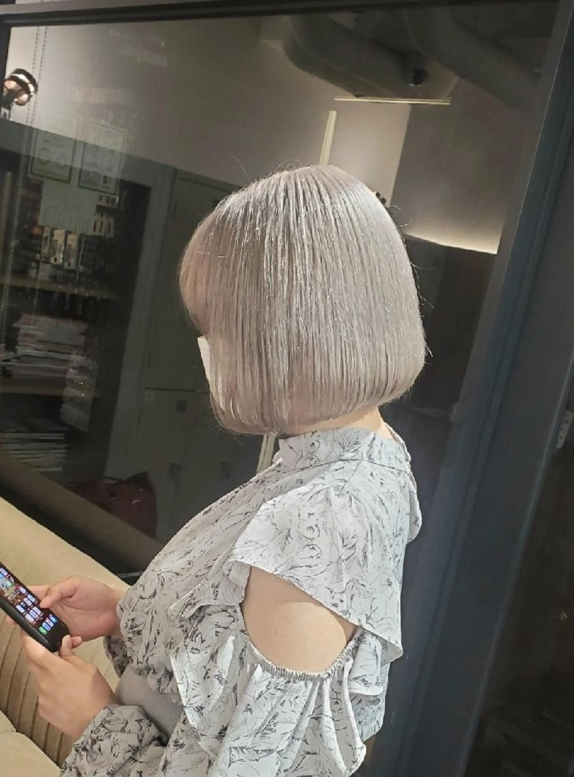 ミディアム カット ヘアカラー トリートメント ✨本日空きあります✨ 遠田コウヘイ🌟のヘアスタイル