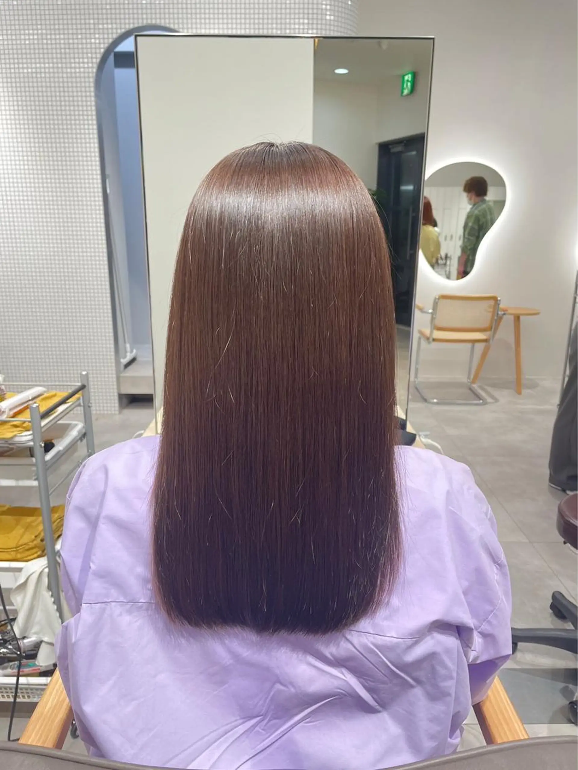 セミロング トリートメント 🫧もも🫧 ／メンズ〜レディースのヘアスタイル