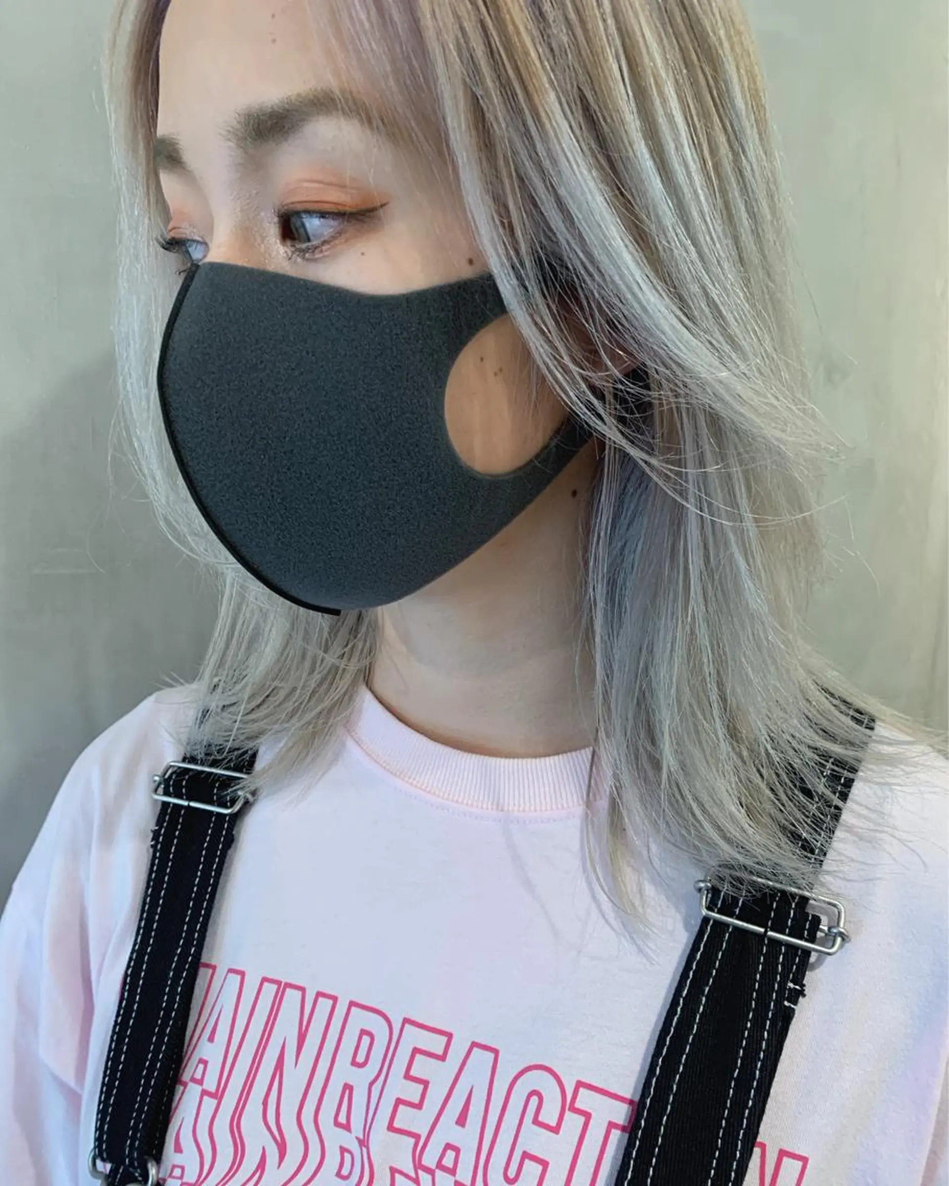 ミディアム カラー ヘアカラー トリートメント 優 作のヘアスタイル