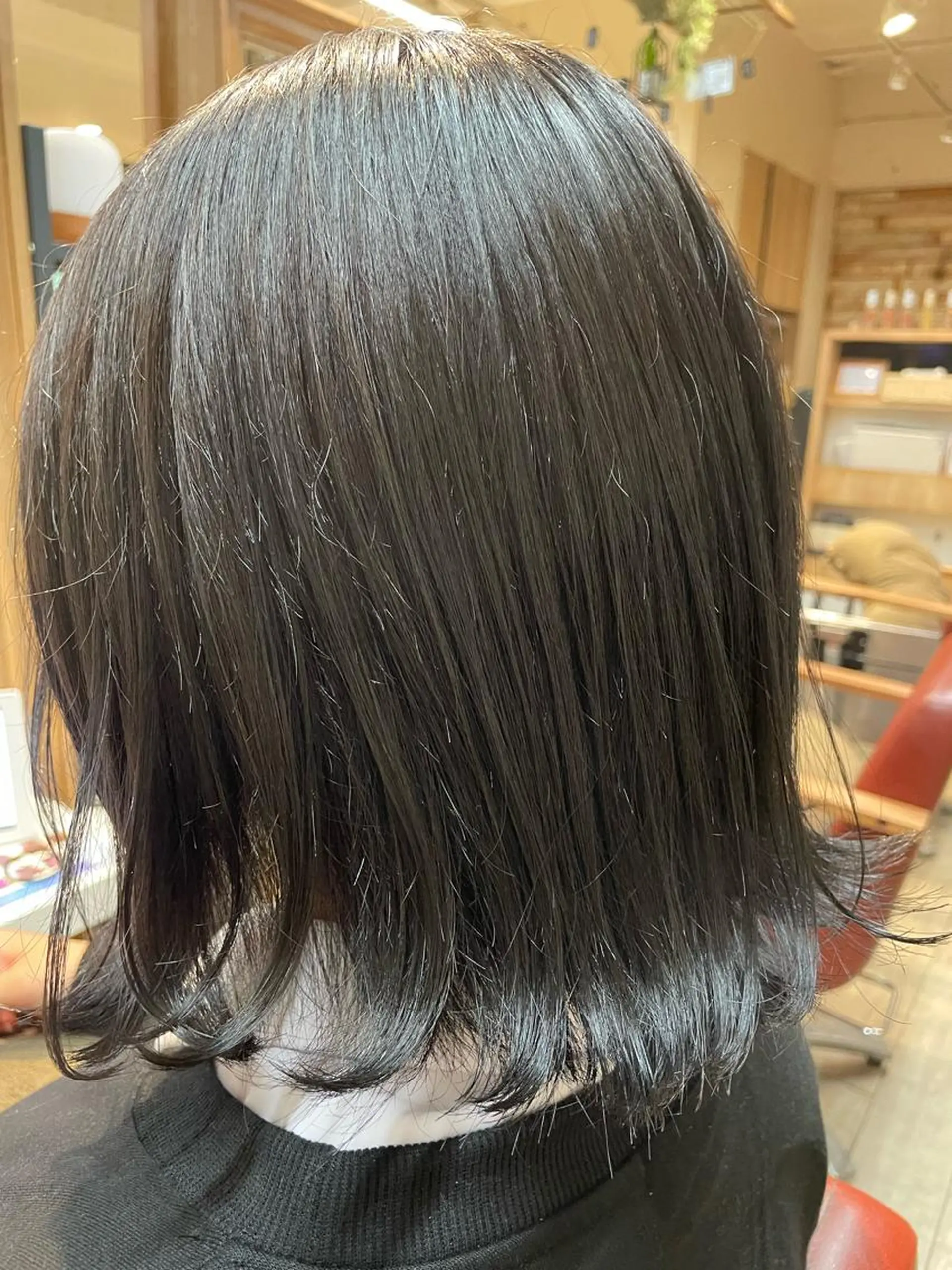 ミディアム カラー ヘアカラー トリートメント ✨横須賀髪質改善✨️ 加藤 百音のヘアスタイル