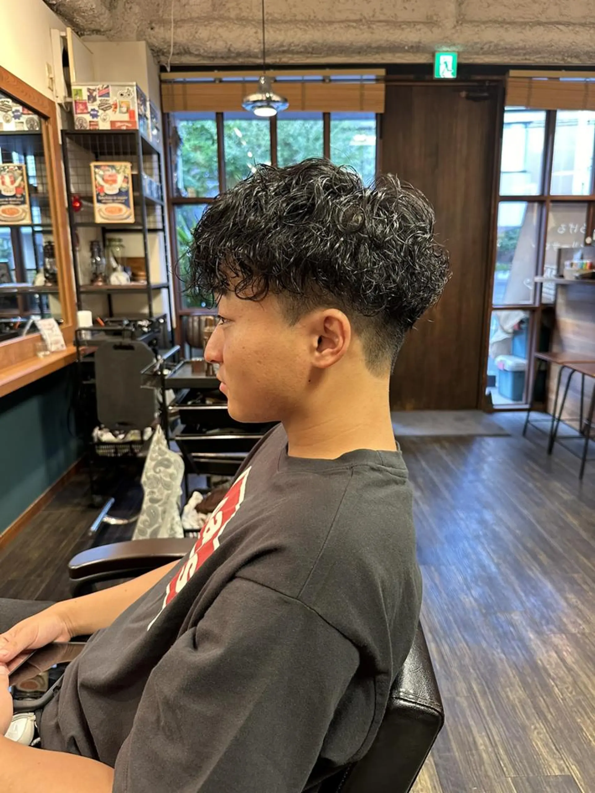 パーマ メンズ 早稲田/メンズパーマ /カラー/松井聖虎のヘアスタイル