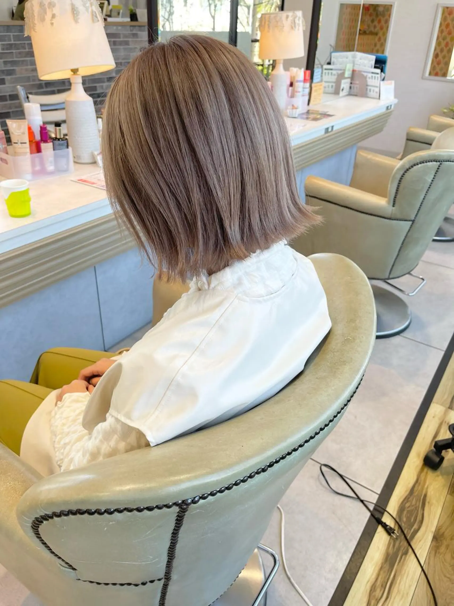 ショート ヘアカラー enn.bleach by t.a.g所属・碇山 楓己のヘアスタイル