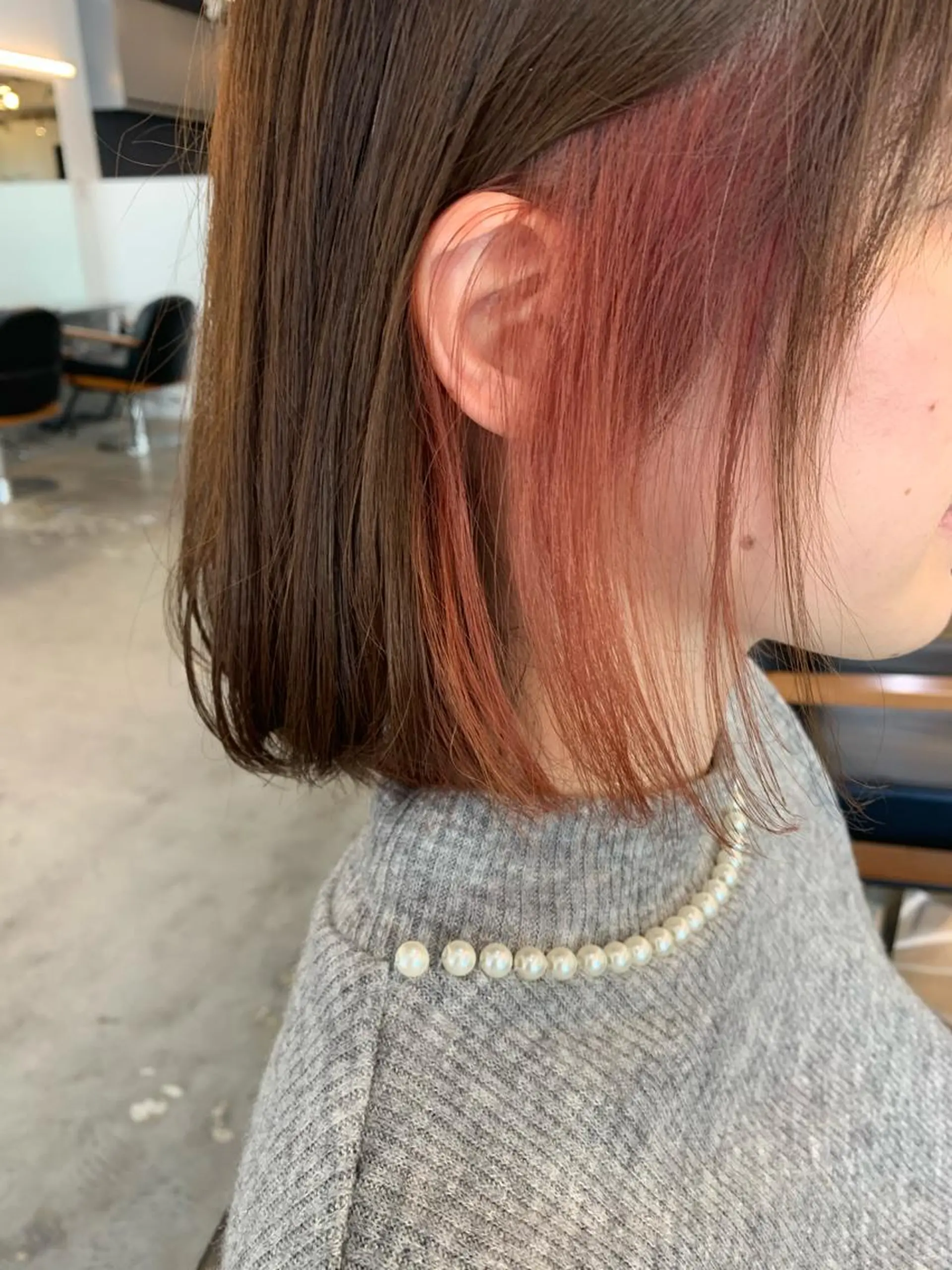 ミディアム カラー ヘアカラー トリートメント 🌛ダブルカラー 🌜SAYAKAのヘアスタイル