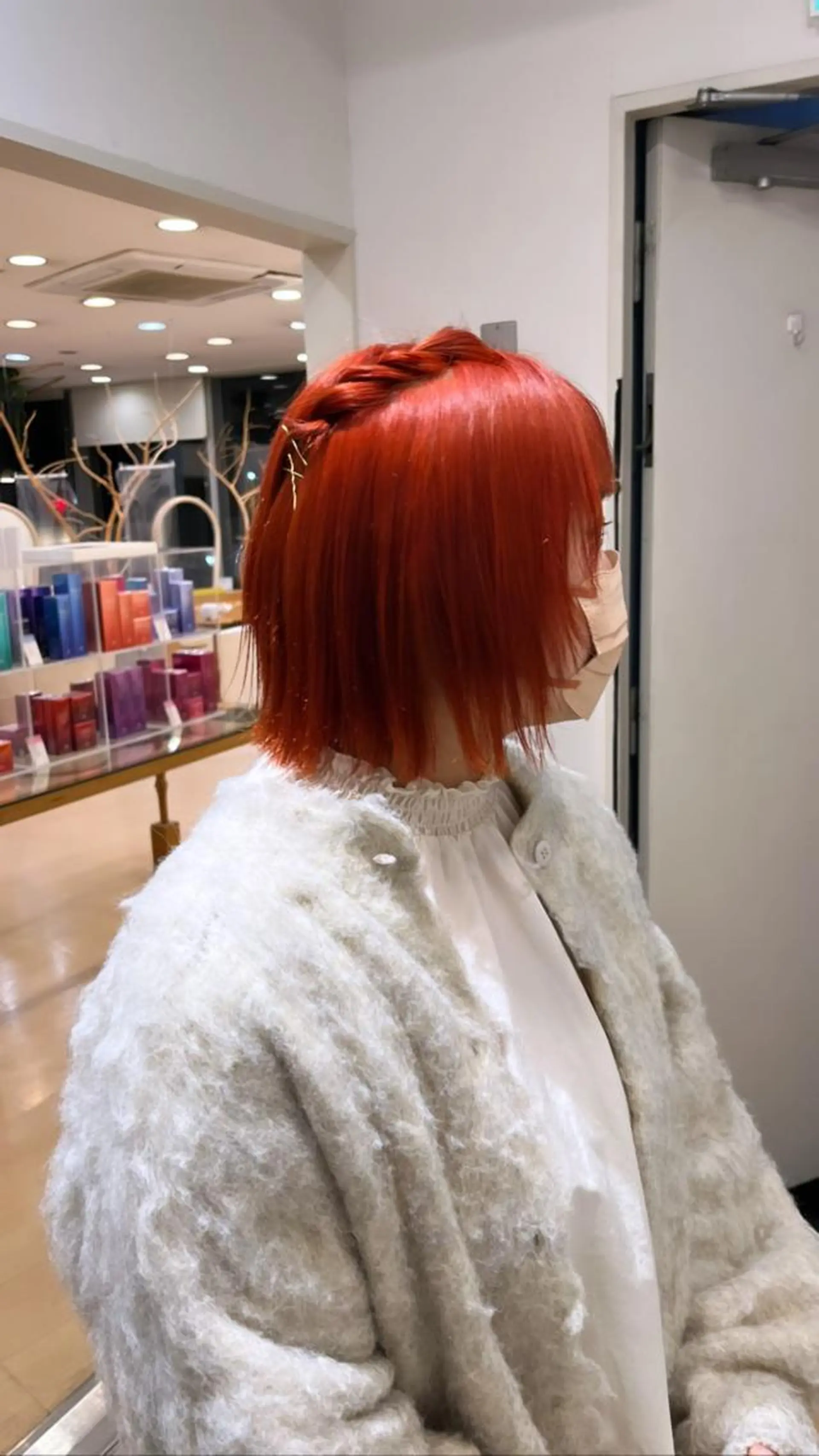 ミディアム カラー ブリーチ ヘアカラー トリートメント 💠つたふうか/ 韓国/メンズヘア💠のヘアスタイル