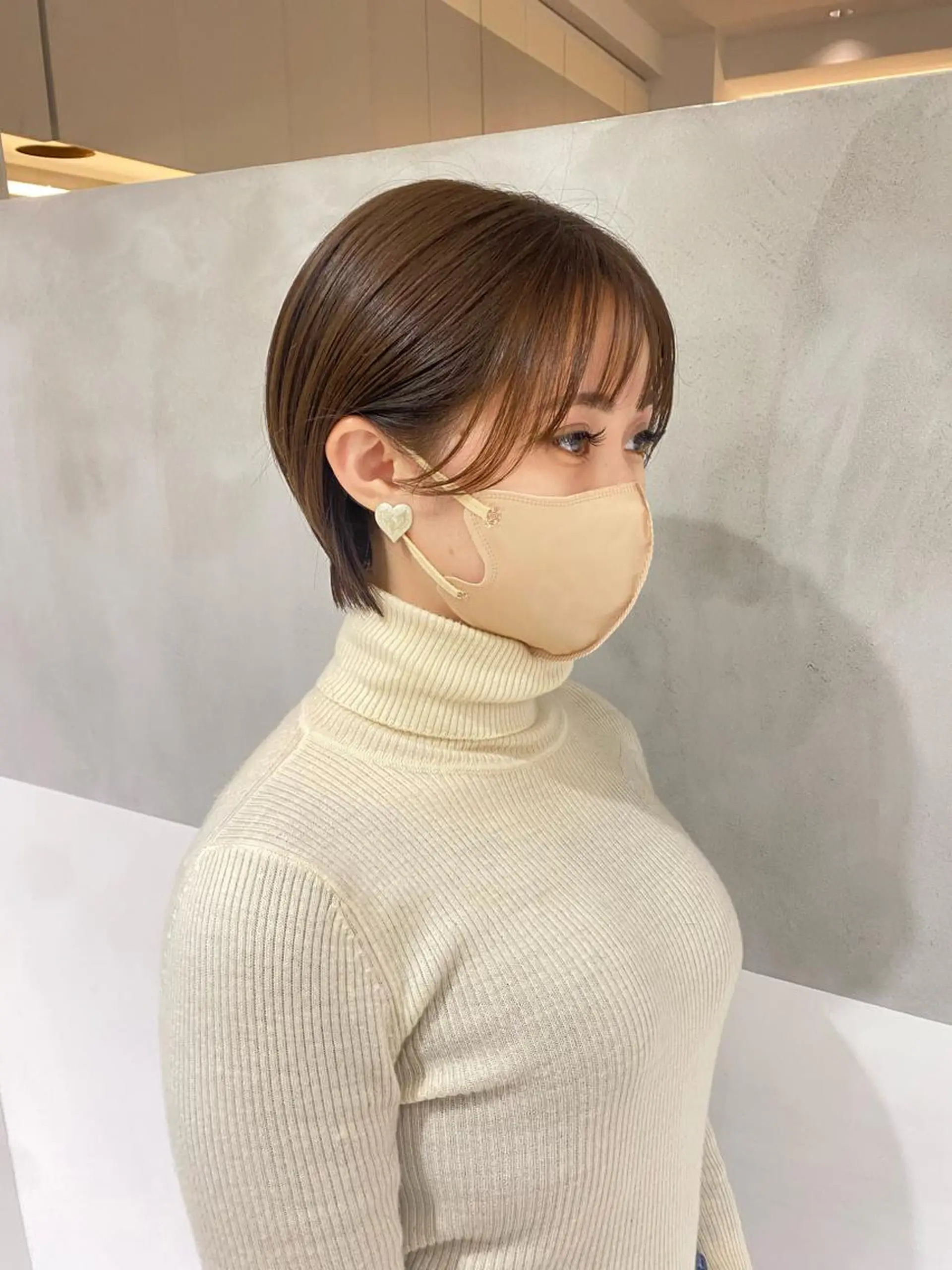 ショート 韓国レイヤーカット 🇰🇷mireiのヘアスタイル