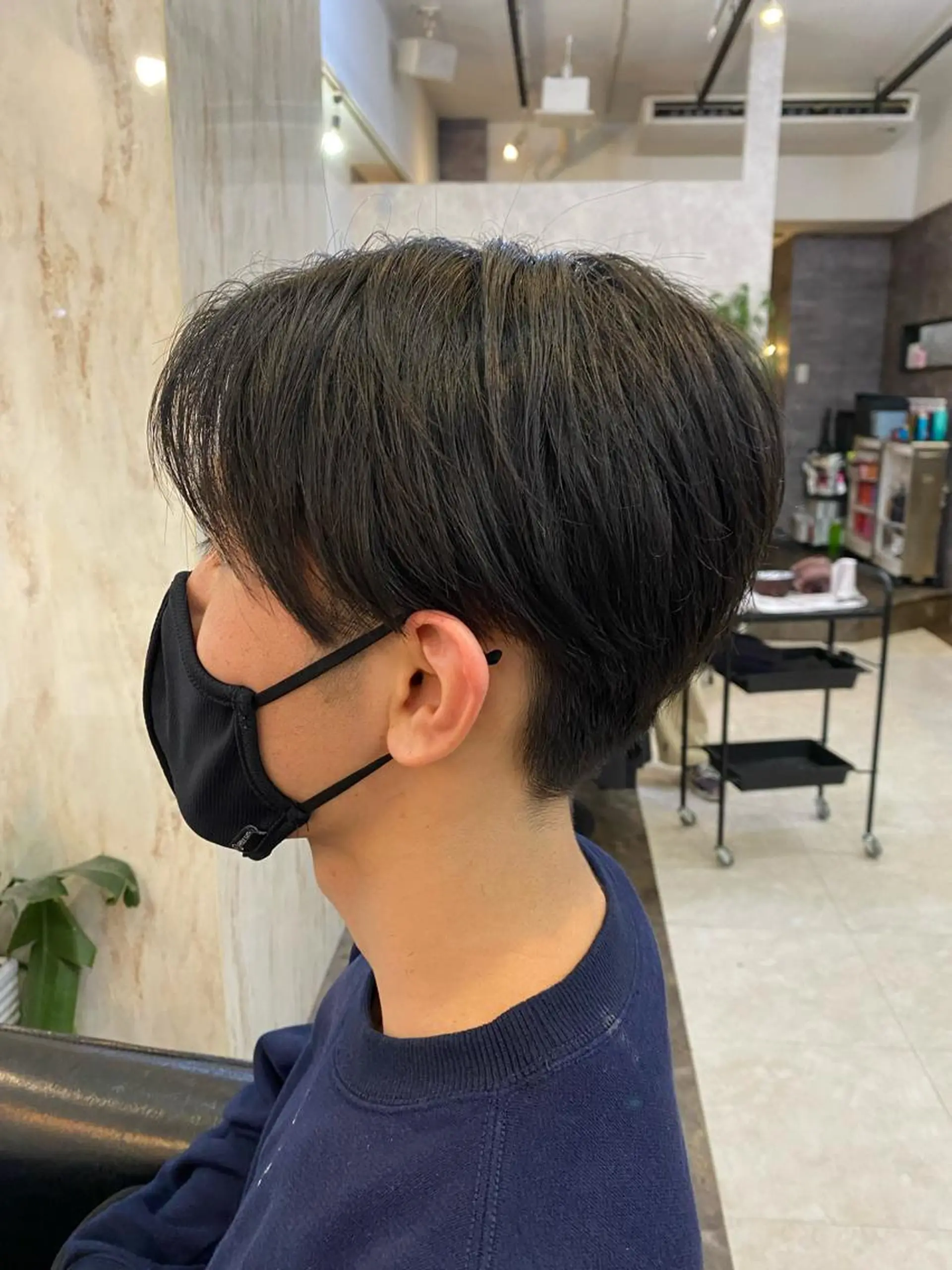 ショート メンズ カット SYUYA/パーマ/ マッシュスタイル特化のヘアスタイル