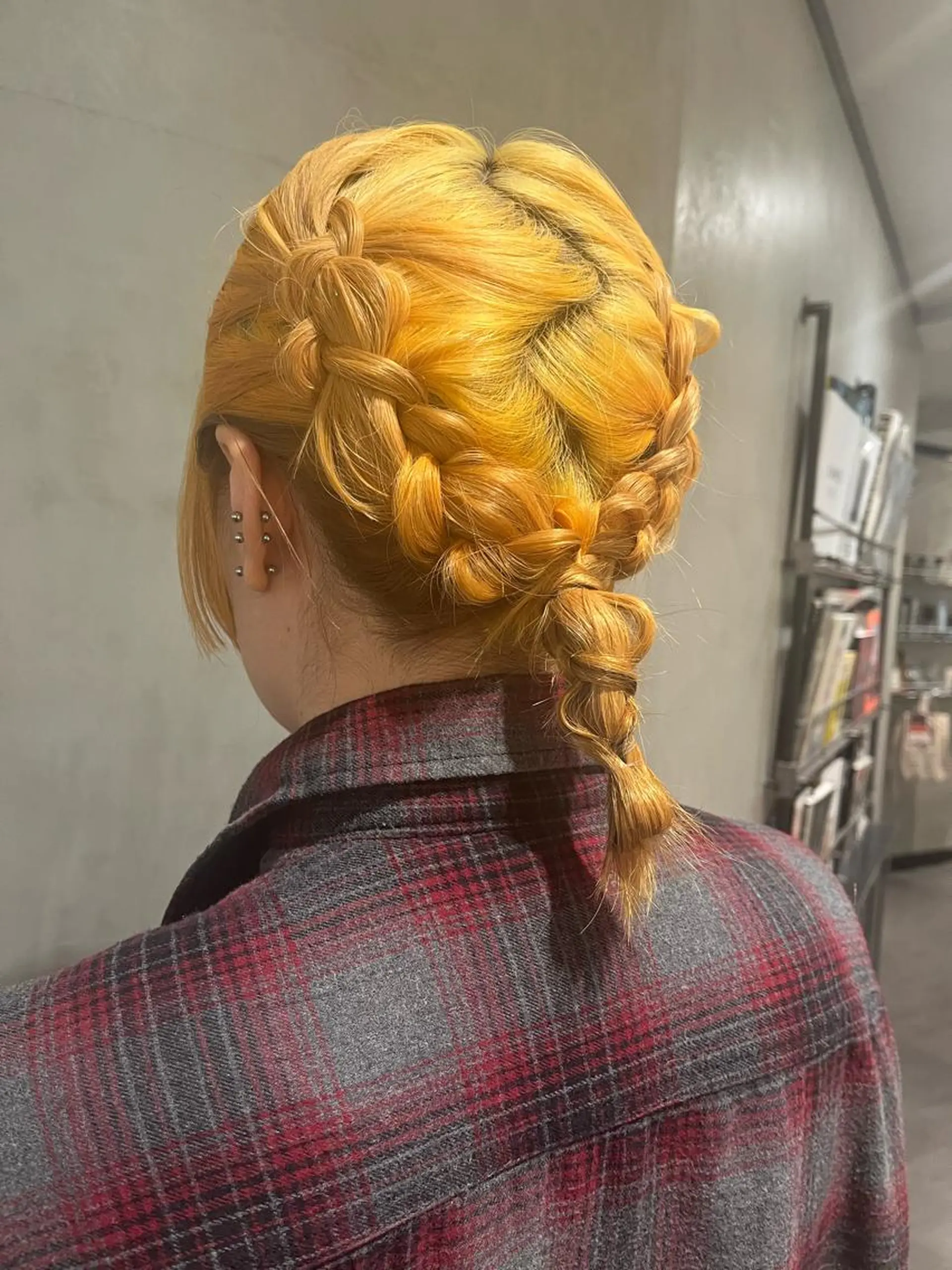 ショート ヘアアレンジ ヘアセット 暖色🍒姫カット🎀 オタク特化🎀ゆうなのヘアスタイル