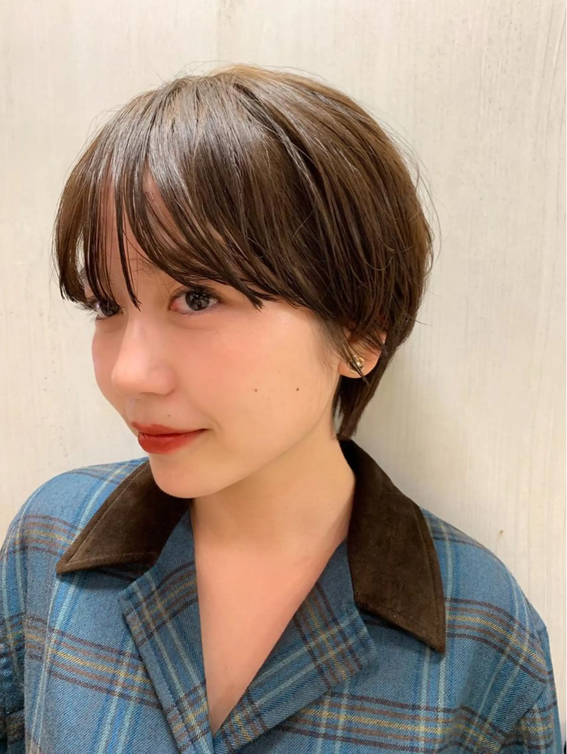 カラー ベージュカラー ブラウンカラー 髪質改善ストレート/ ブリーチ／渋谷　福田のヘアスタイル