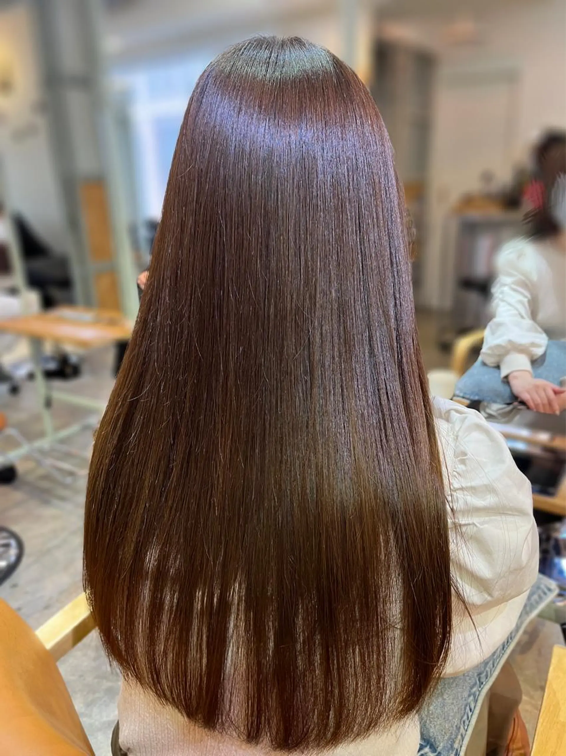 ロング カラー ✨髪質改善/縮毛✨ 亀田彩華のヘアスタイル