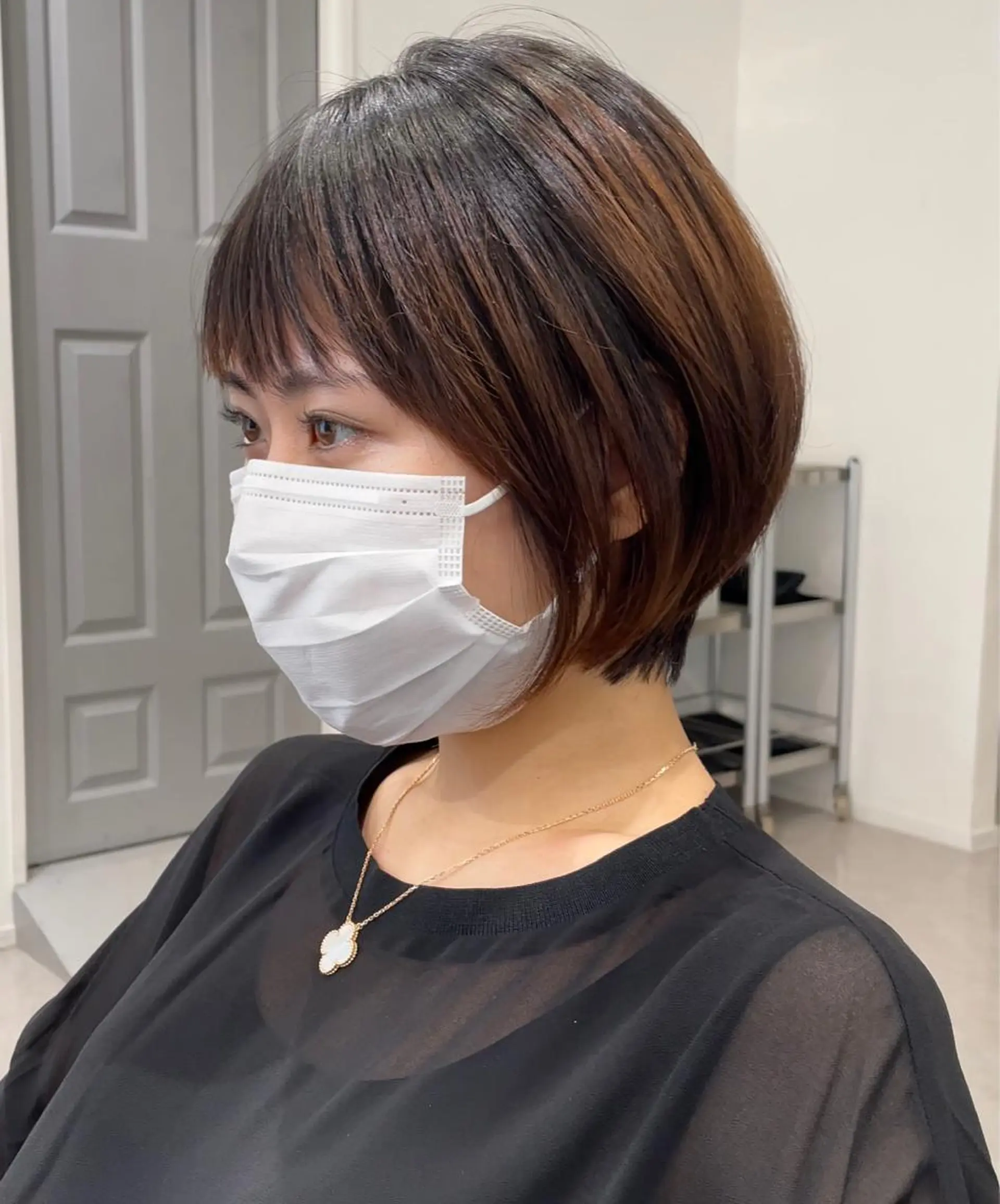 ショート ショートボブ ボブ ショートヘア 表参道【髪質改善】 宮嶋勇太のヘアスタイル