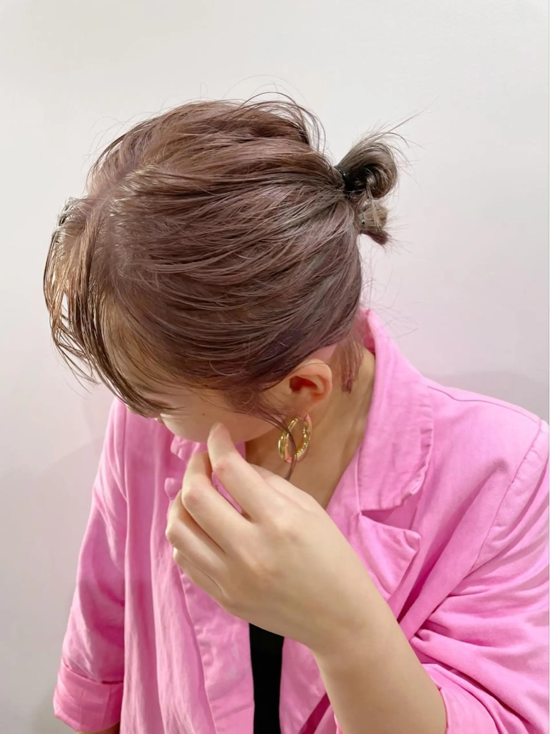 ミディアム カラー ヘアアレンジ 💖美髪改善💖 辻未侑のヘアスタイル