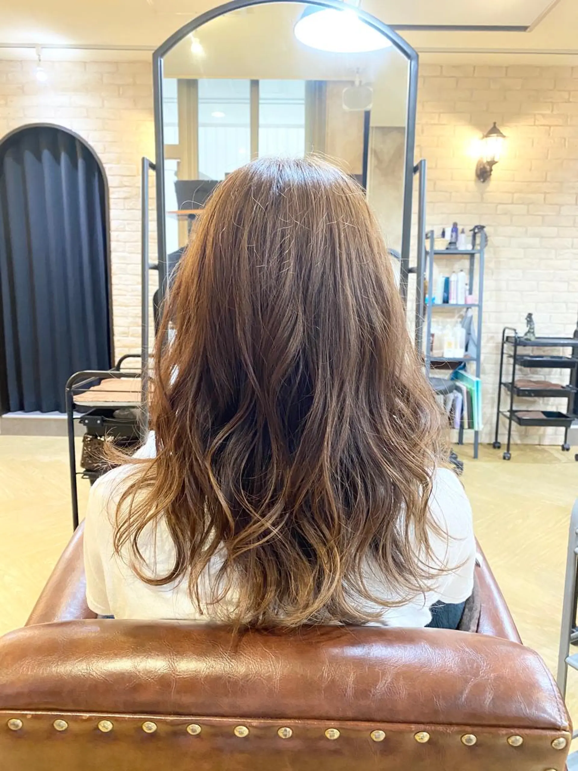 ロング カラー 髪質改善 ヒデのヘアスタイル