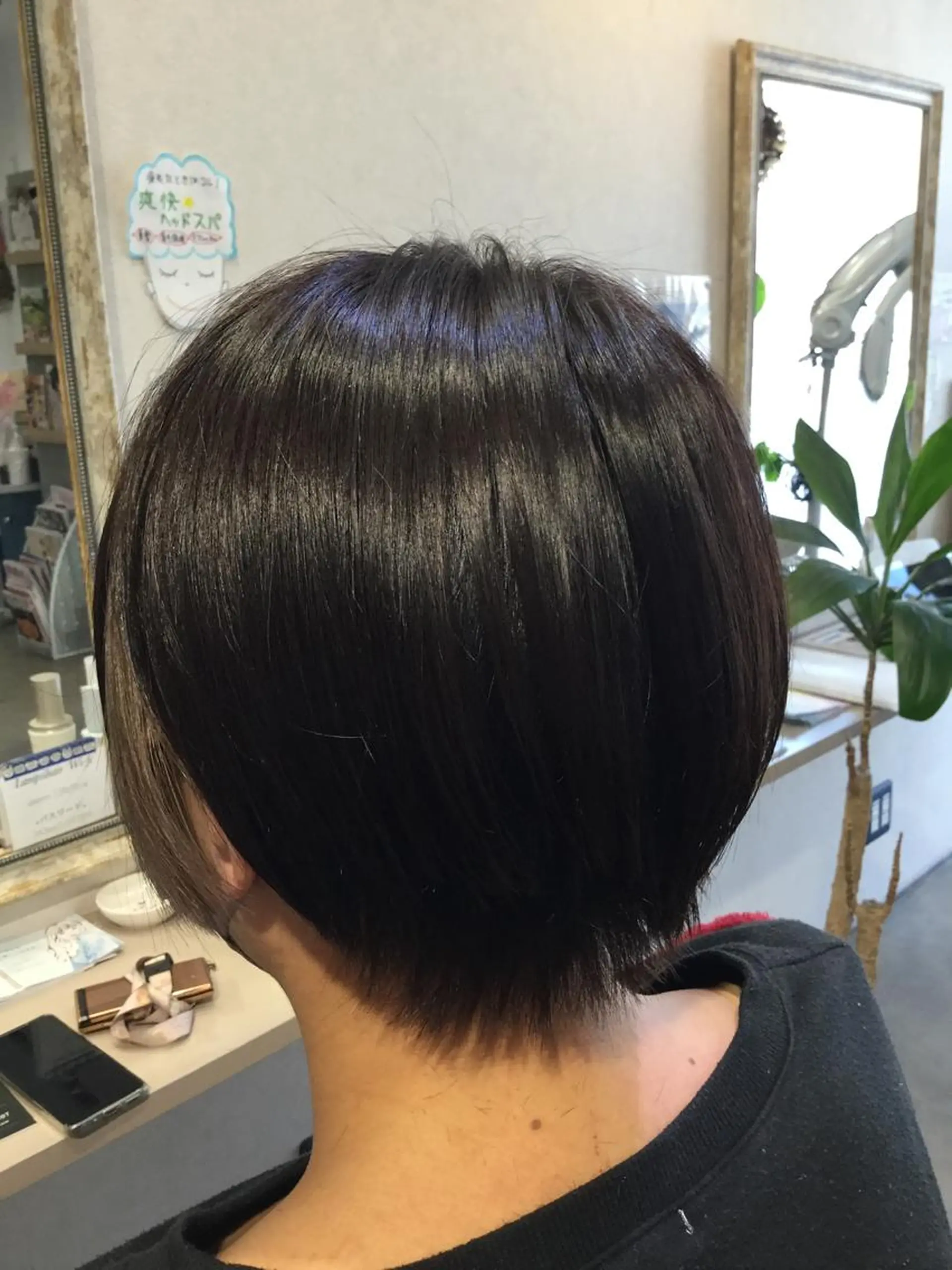 ショート ボブ ショートヘア ランプシーヘアー所属・髪質改善Lampsi 鹿児島中央店のヘアスタイル