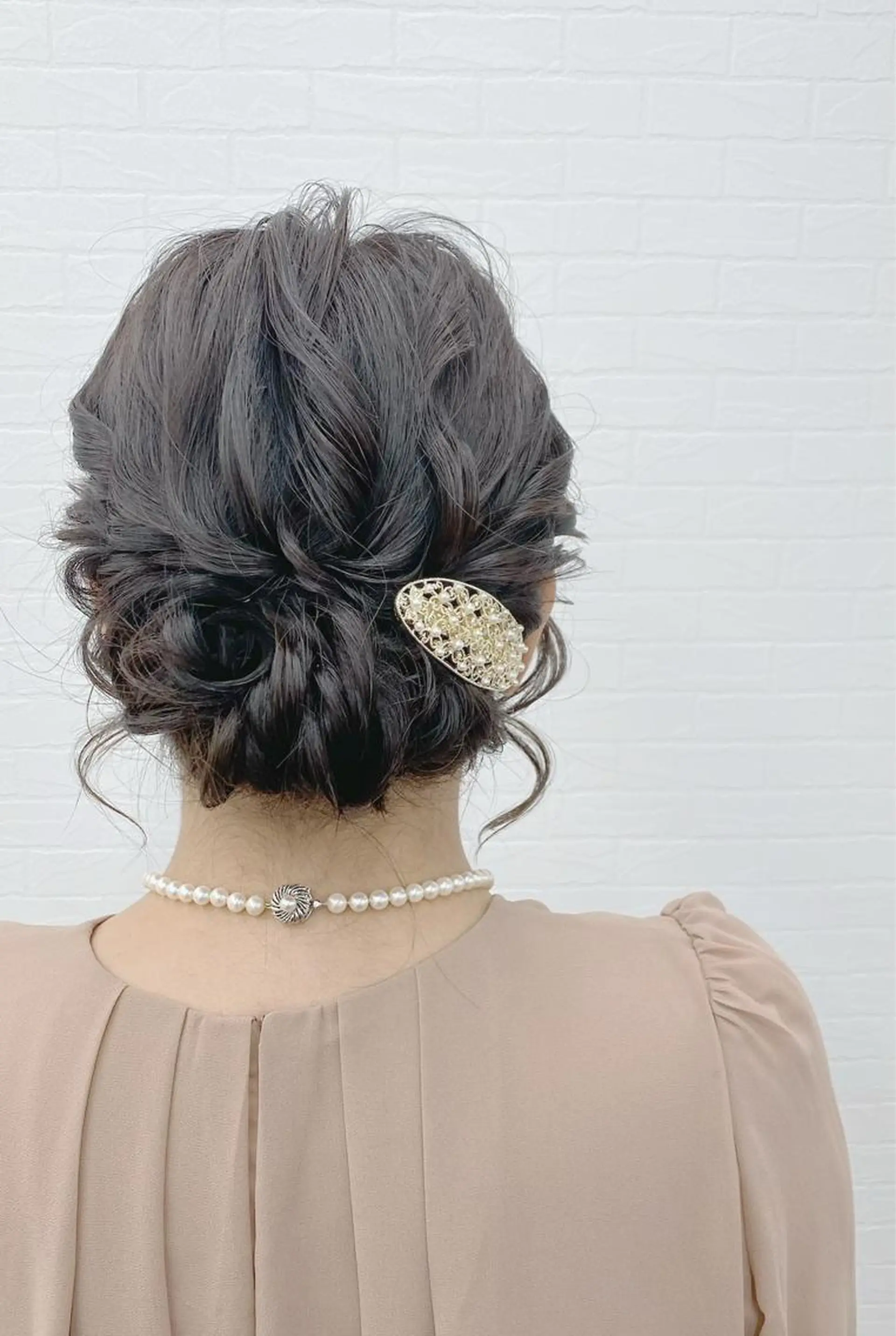 ミディアム ヘアアレンジ ヘアセット GRANLUSSO 〜グランルッソ駅前店所属・木口 嘉美のヘアスタイル