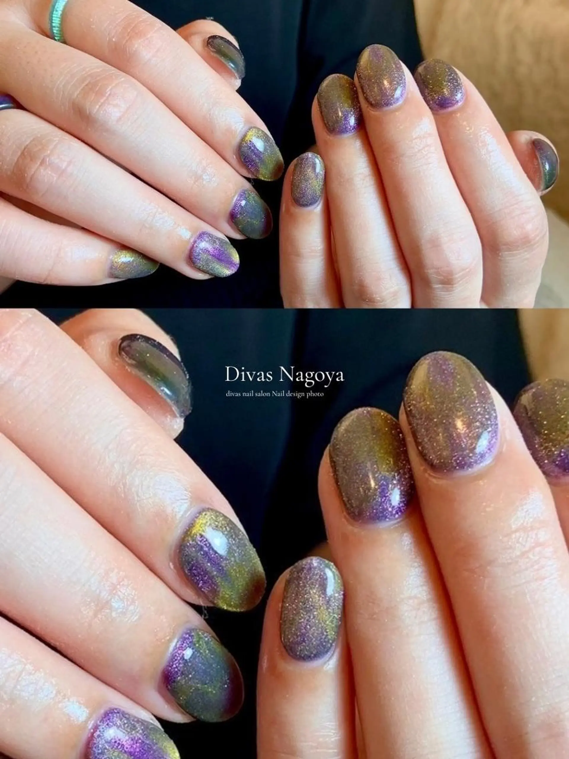 ネイル 長さ出し ジェルネイル 韓国ネイル マグネットネイル 持ち込み 🎀Sakae D.d nail🎀のネイルデザイン