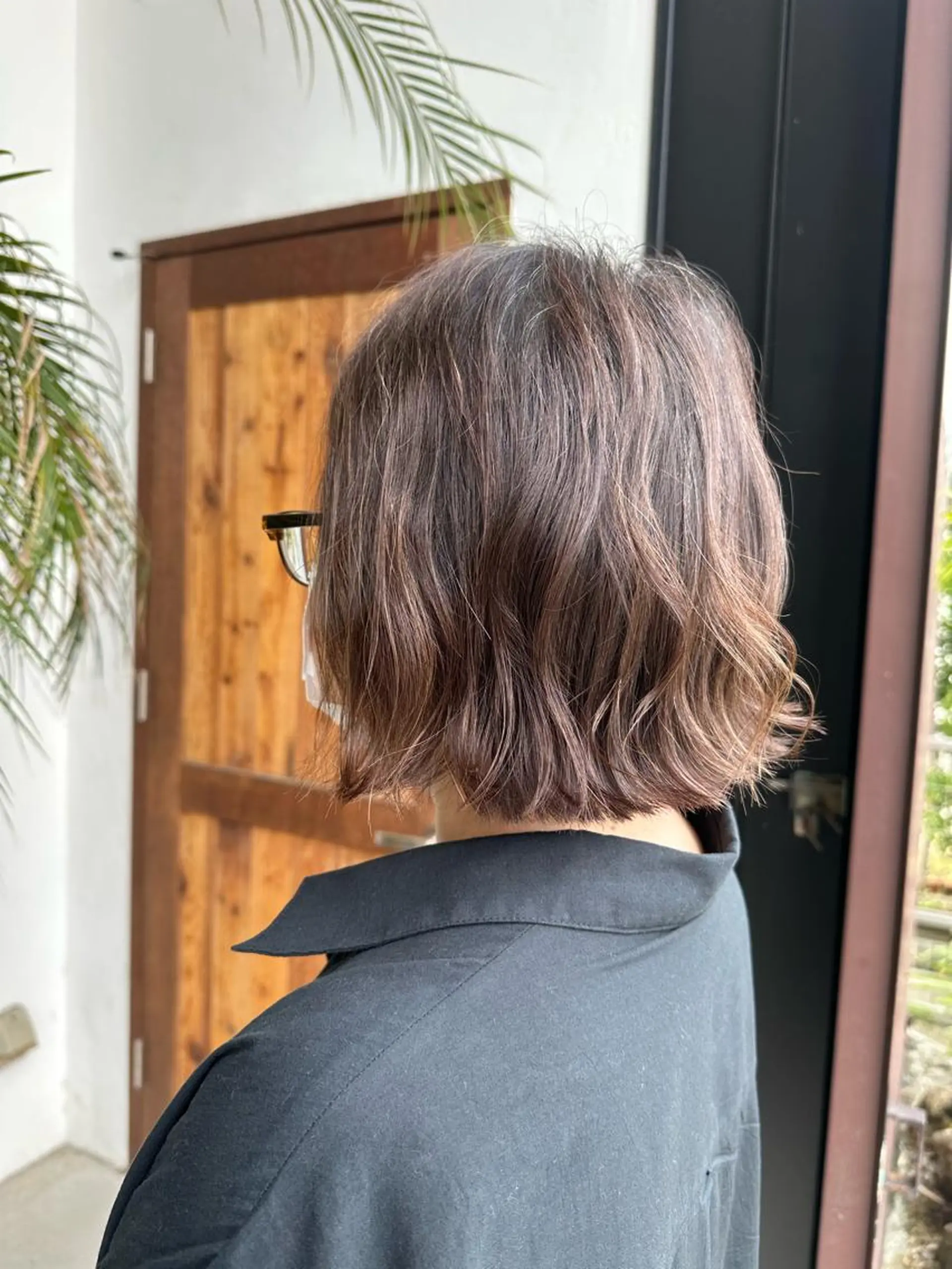 ショート 切りっぱなしボブ ボブ Salonde  COCO所属・メンズパーマ/ RIOのヘアスタイル
