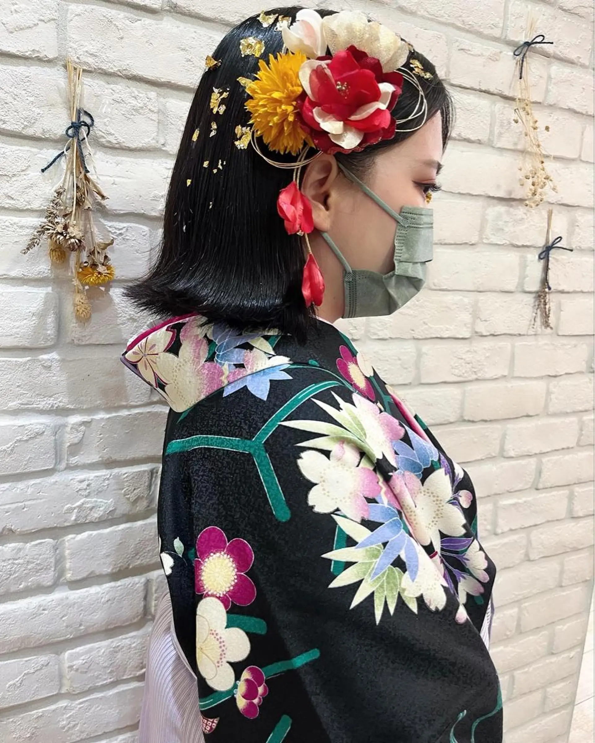 ショート カラー ヘアアレンジ ブリーチなし/ レイヤー🌿runaのヘアスタイル