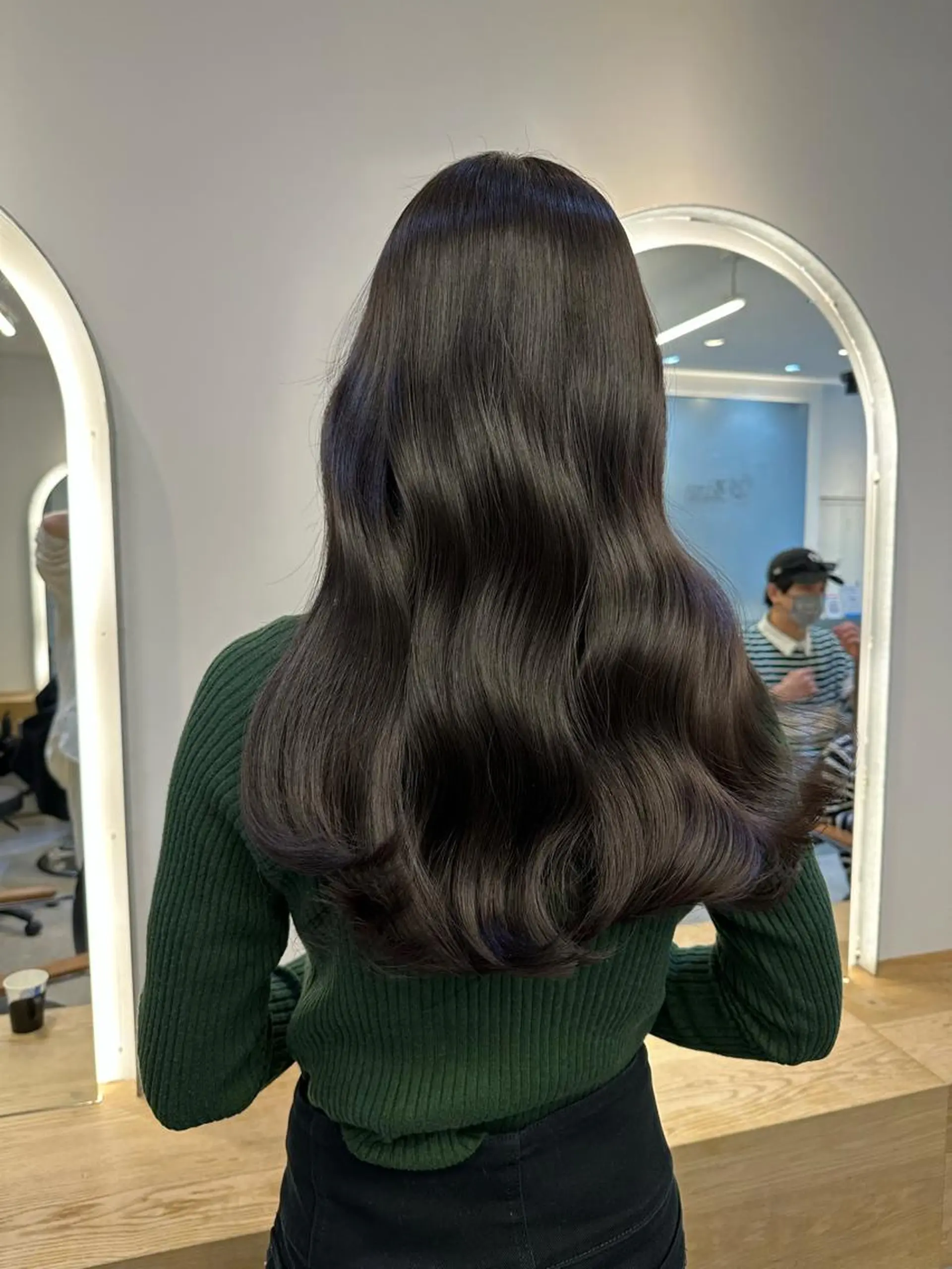 ロング カット ヘアカラー トリートメント 💍美髪矯正💍 山田　涼也のヘアスタイル