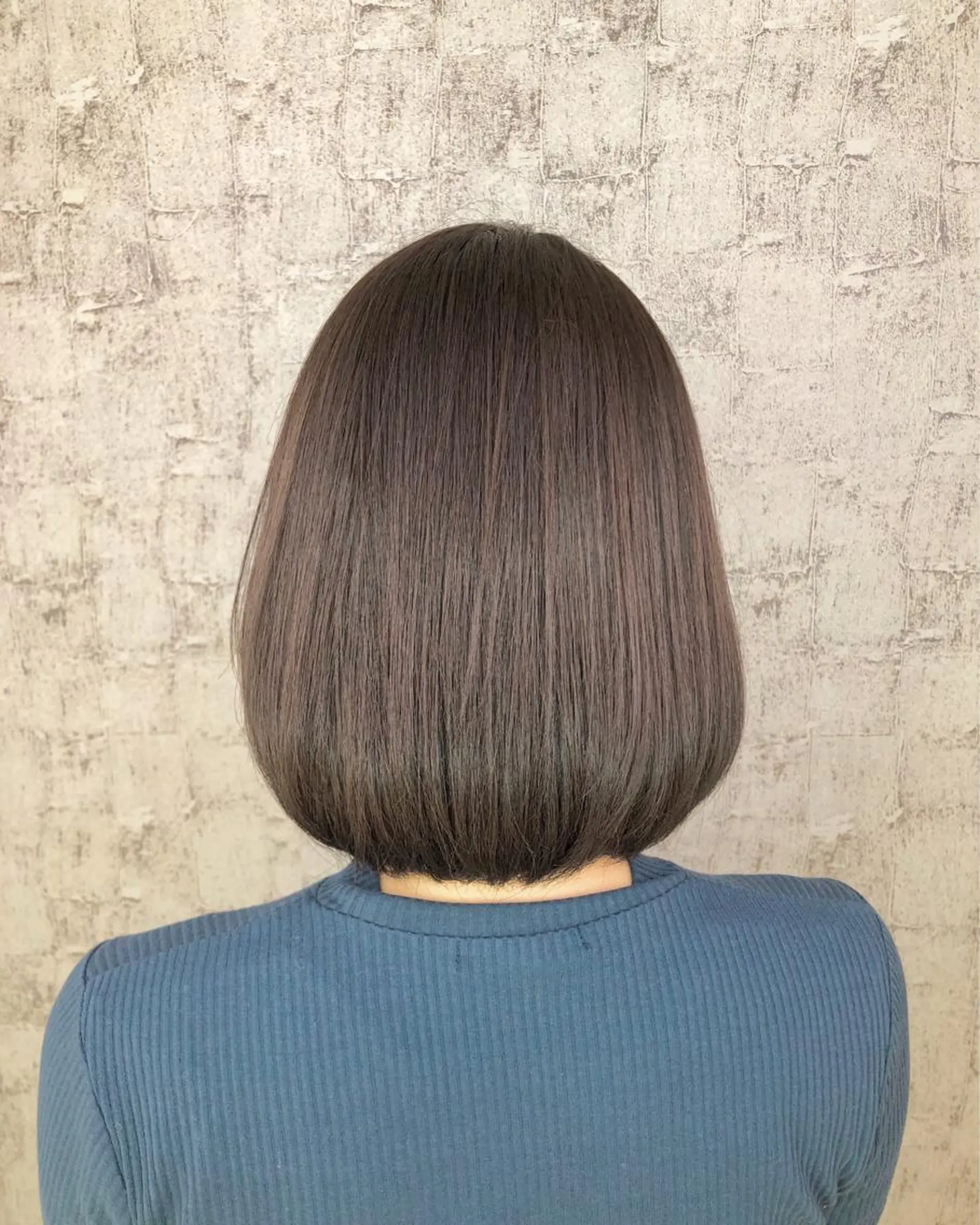 ミディアム 髪質改善 トリートメント 透明感カラー✨ツヤ髪 廣畑昌志のヘアスタイル