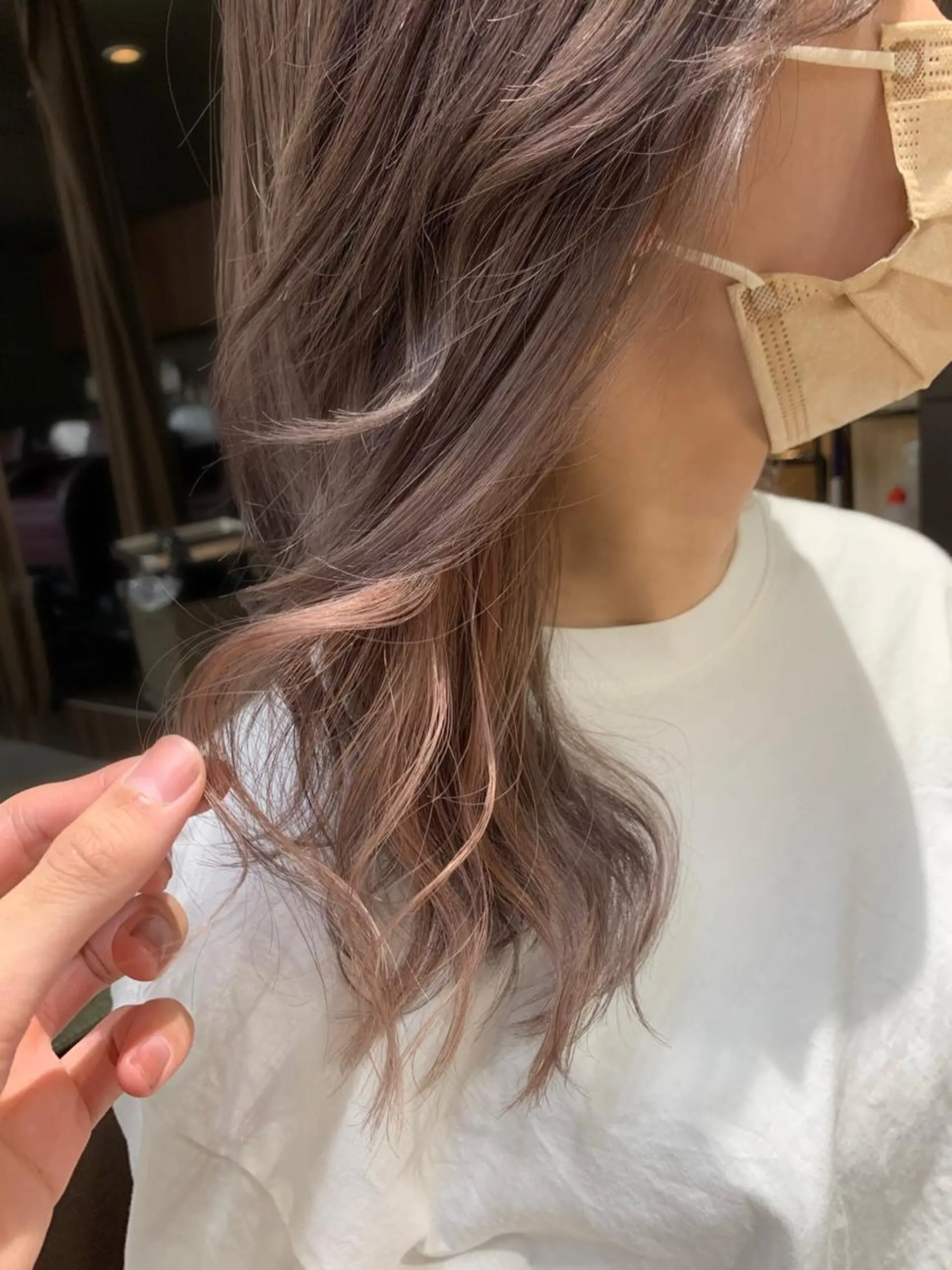 カラー エミュスト心斎橋所属・🎨カラー&髪質改善 職人　松葉優希のヘアスタイル
