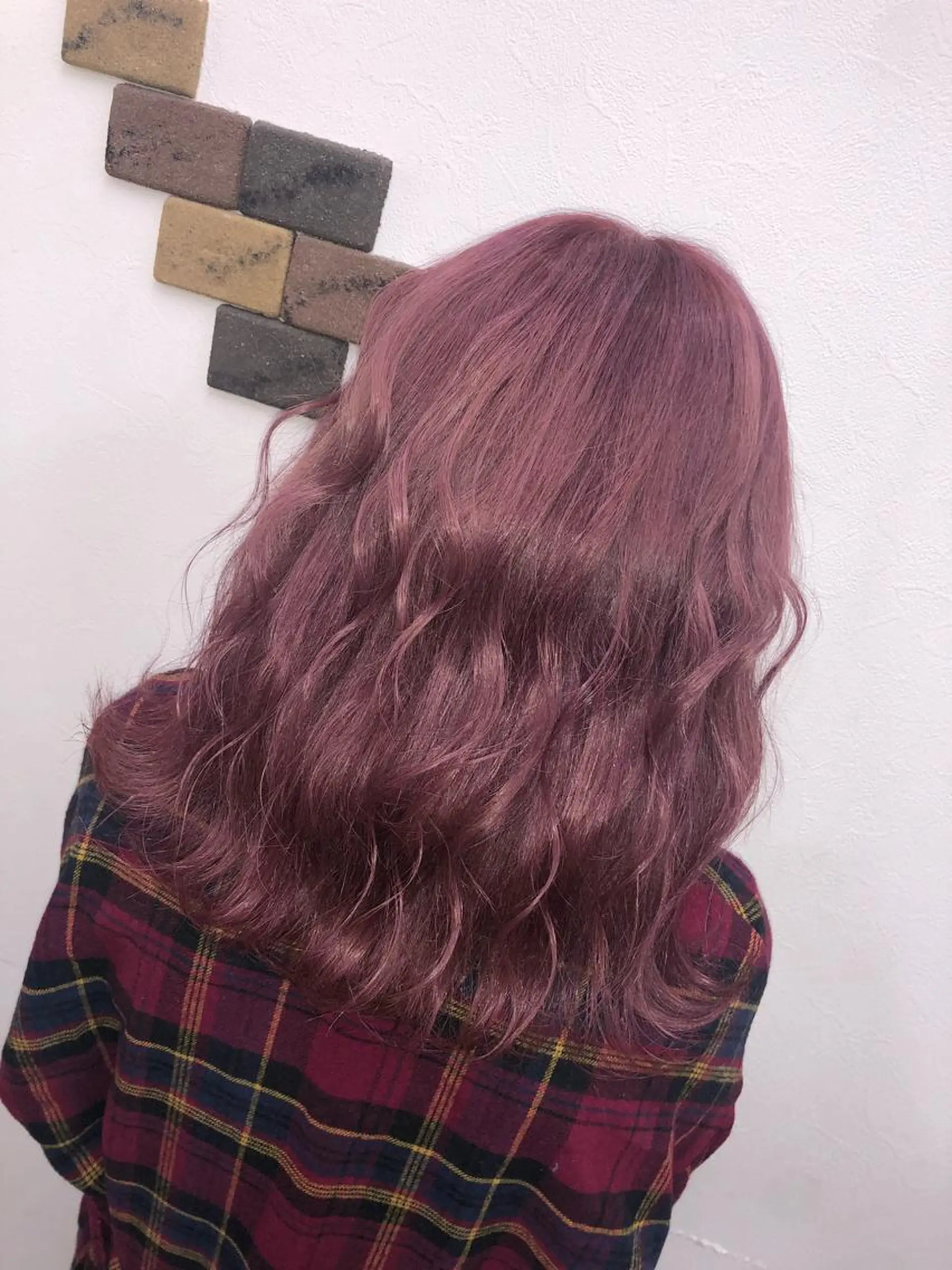 セミロング カラー ラベンダーカラー ラベンダーピンク ピンクカラー MAKO ❤️‍🔥NEXTのヘアスタイル