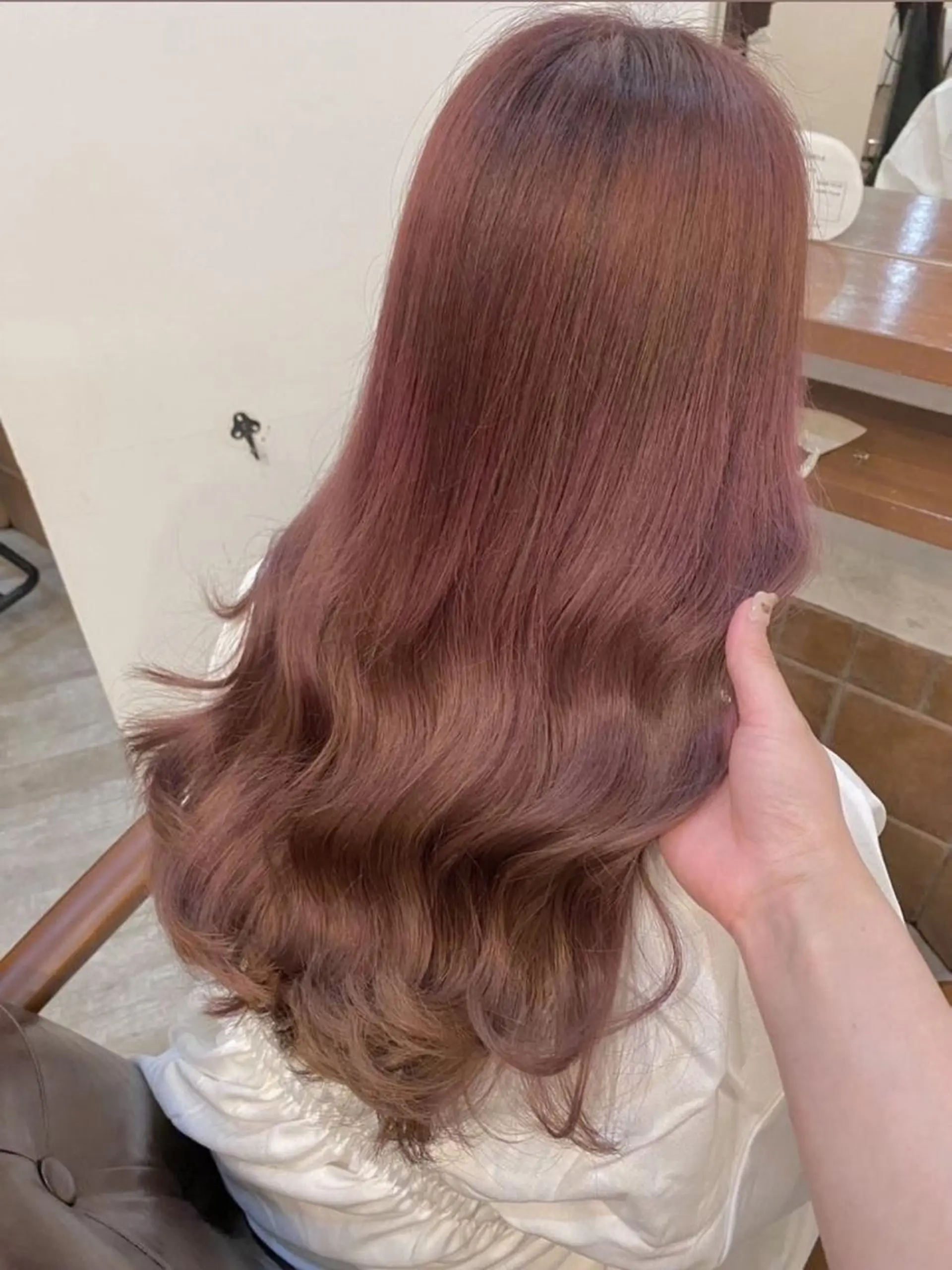 ロング ヘアカラー 似合わせカット得意 仁井亮のヘアスタイル