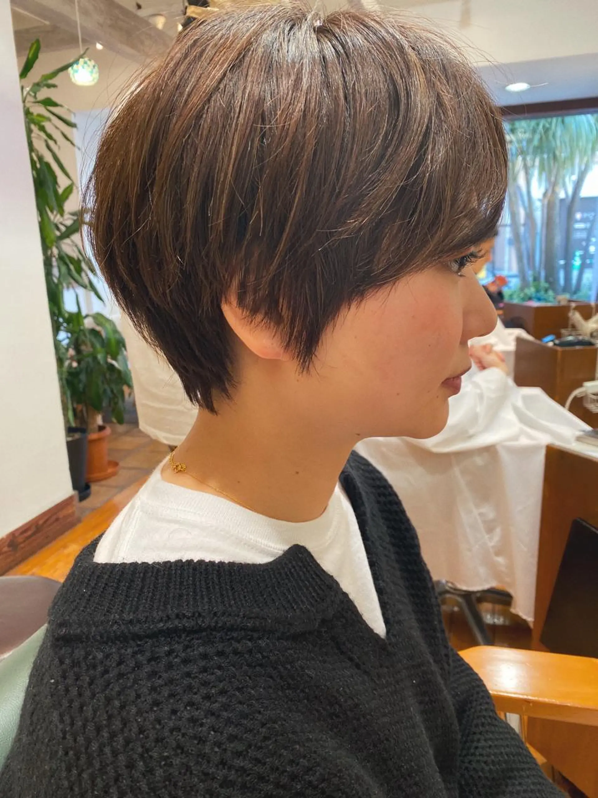 ショート カラー カット特化柏駅 徒歩3分LOUのヘアスタイル