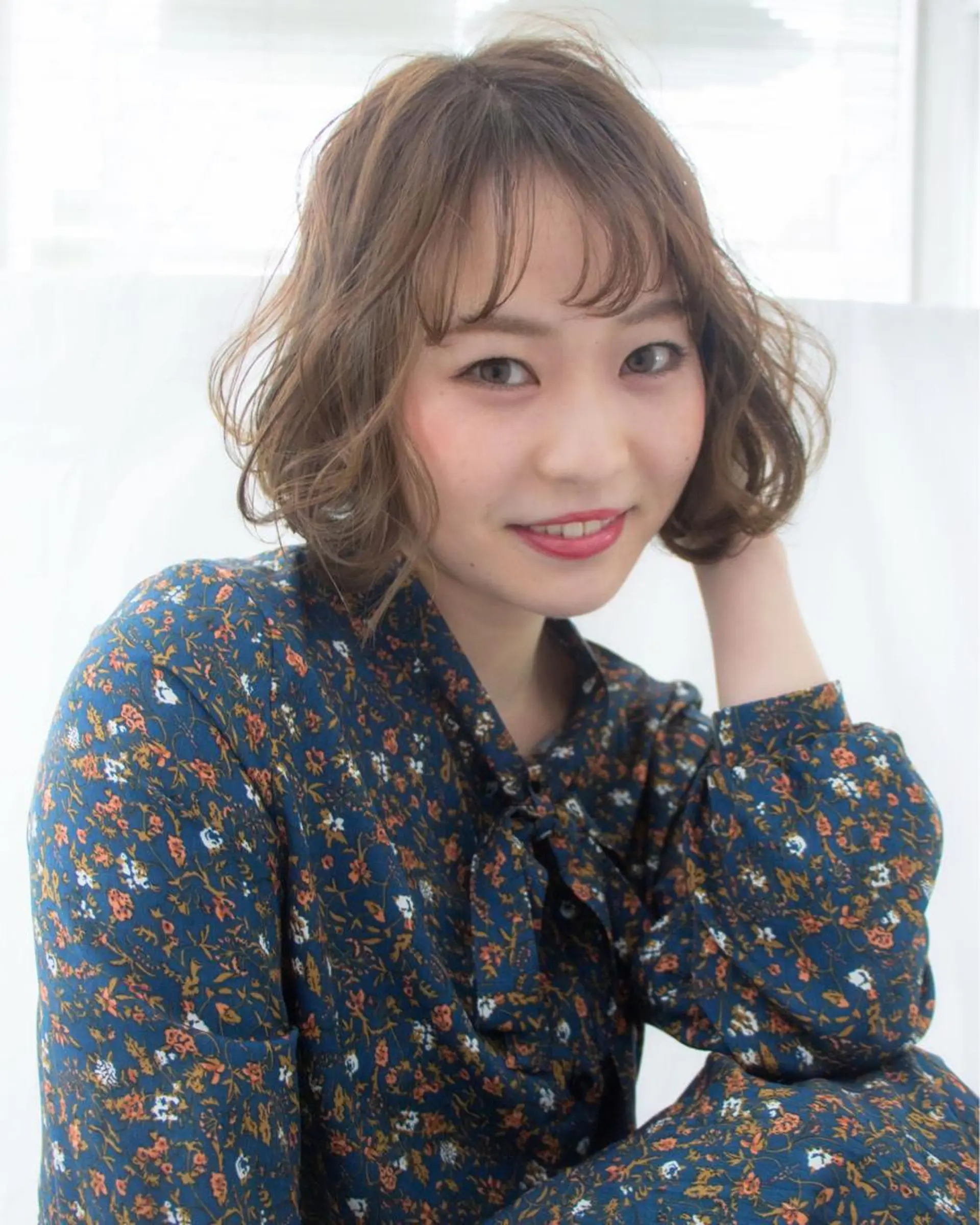 ミディアム カラー ヘアアレンジ NOW･インパルス所属・【滝川市 美容師】 髙橋昌也のヘアスタイル