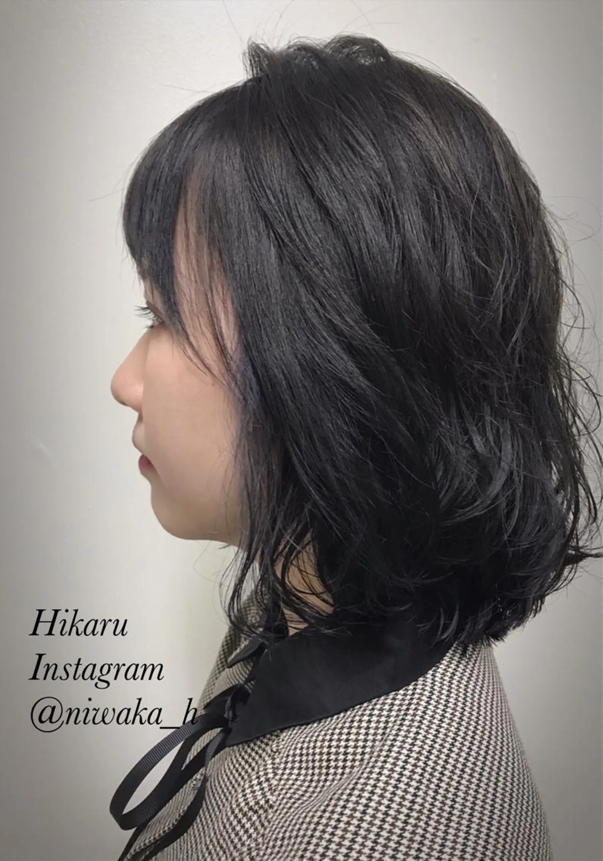 ミディアム カラー エリアNo.1カラー ⭐️hikaru⭐️のヘアスタイル