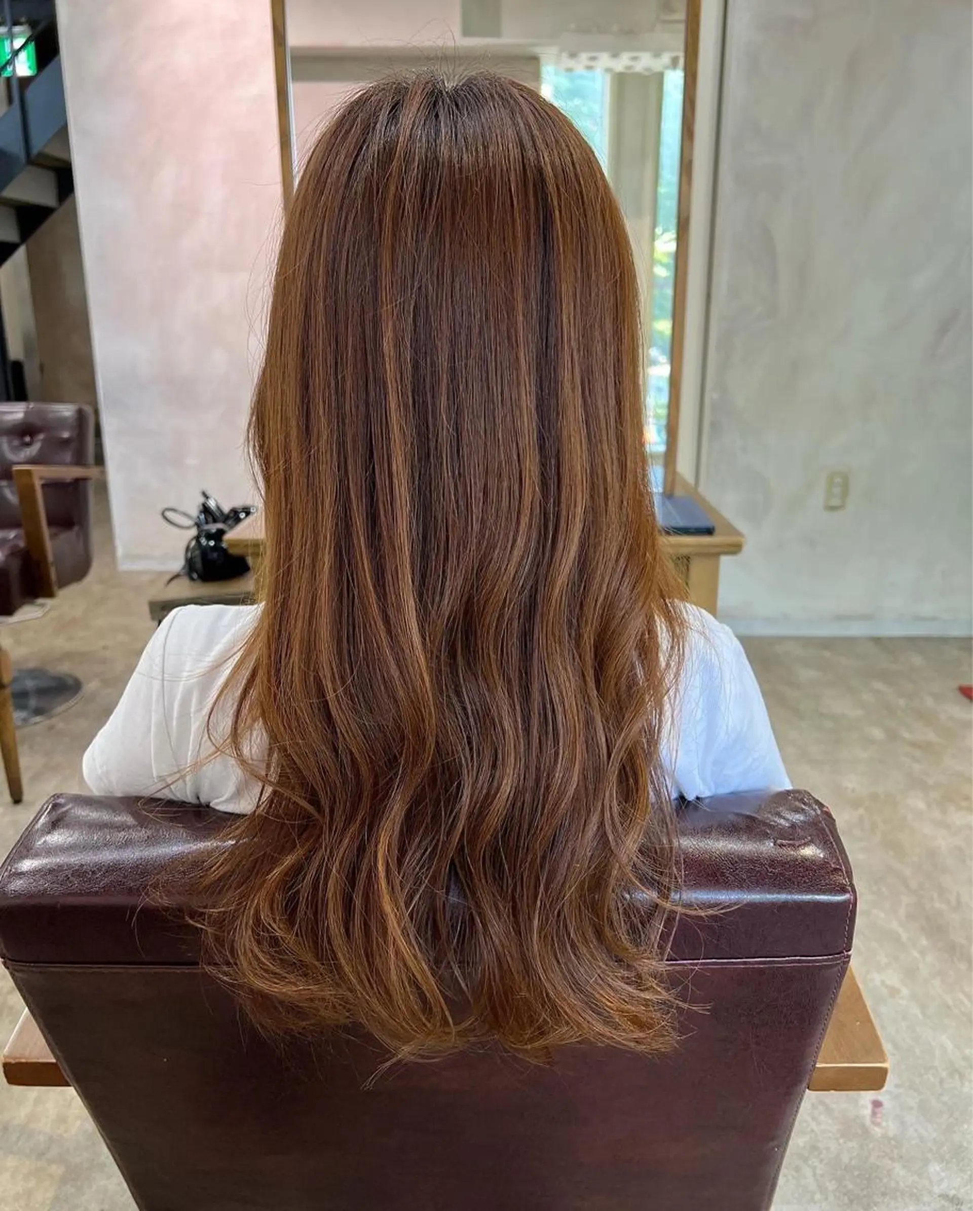 カラー ✨ブリーチなし透明感 カラー✨松村 潤のヘアスタイル