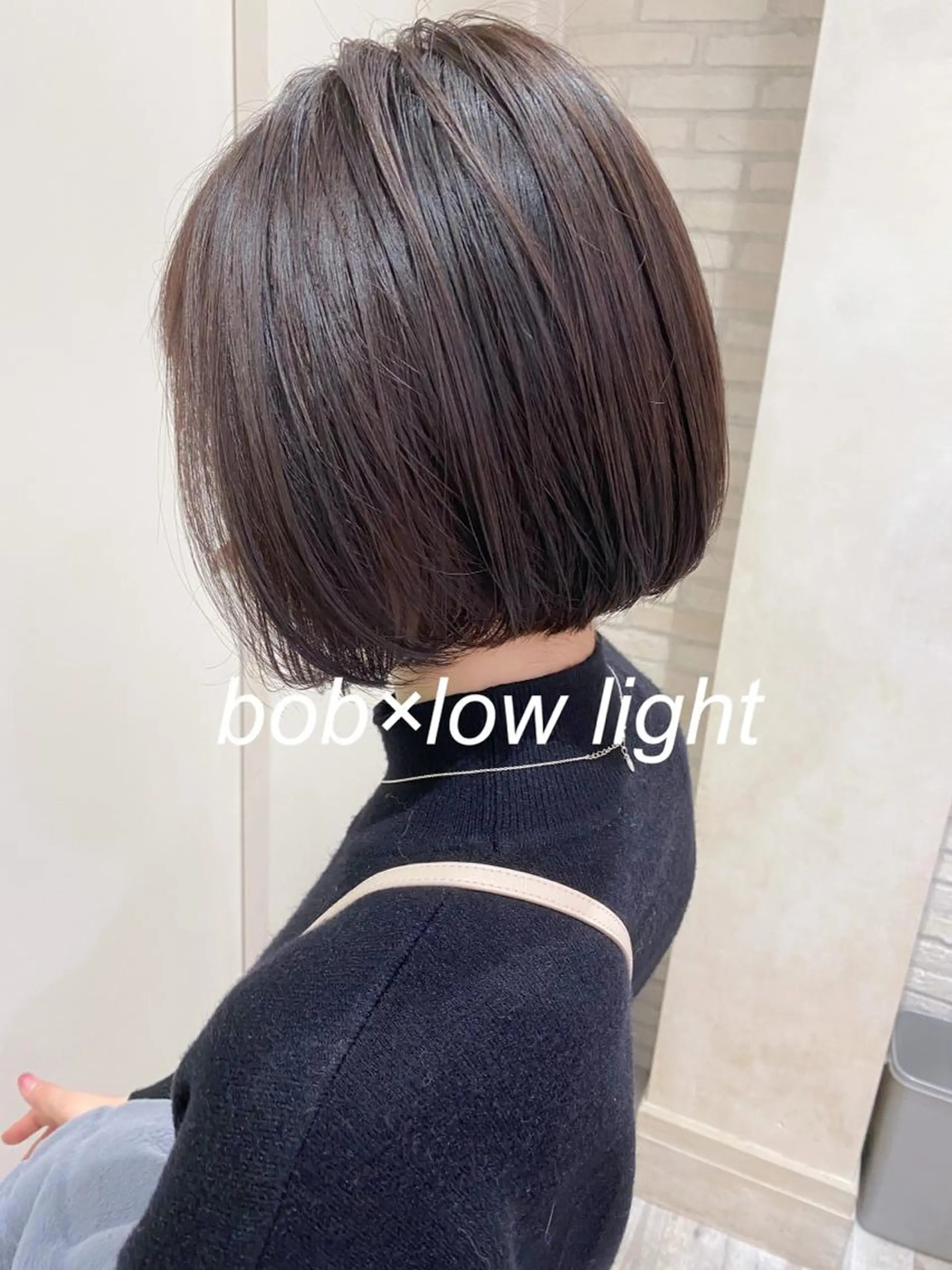ショート カラー ボブ 横浜🍒耳つぼ エクステ／RIEのヘアスタイル