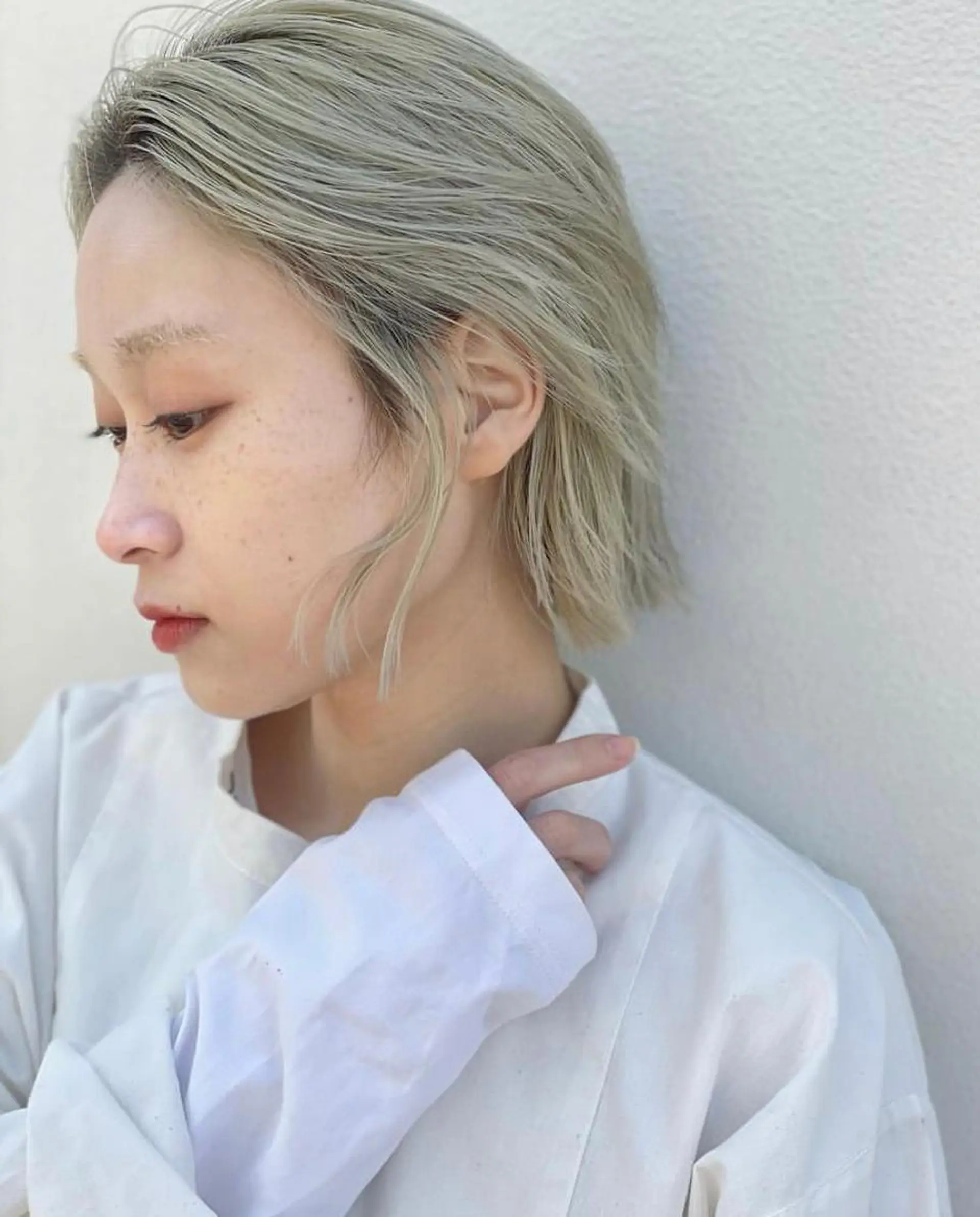 ショート カラー ヘアカラー トリートメント 下北沢 soiのヘアスタイル