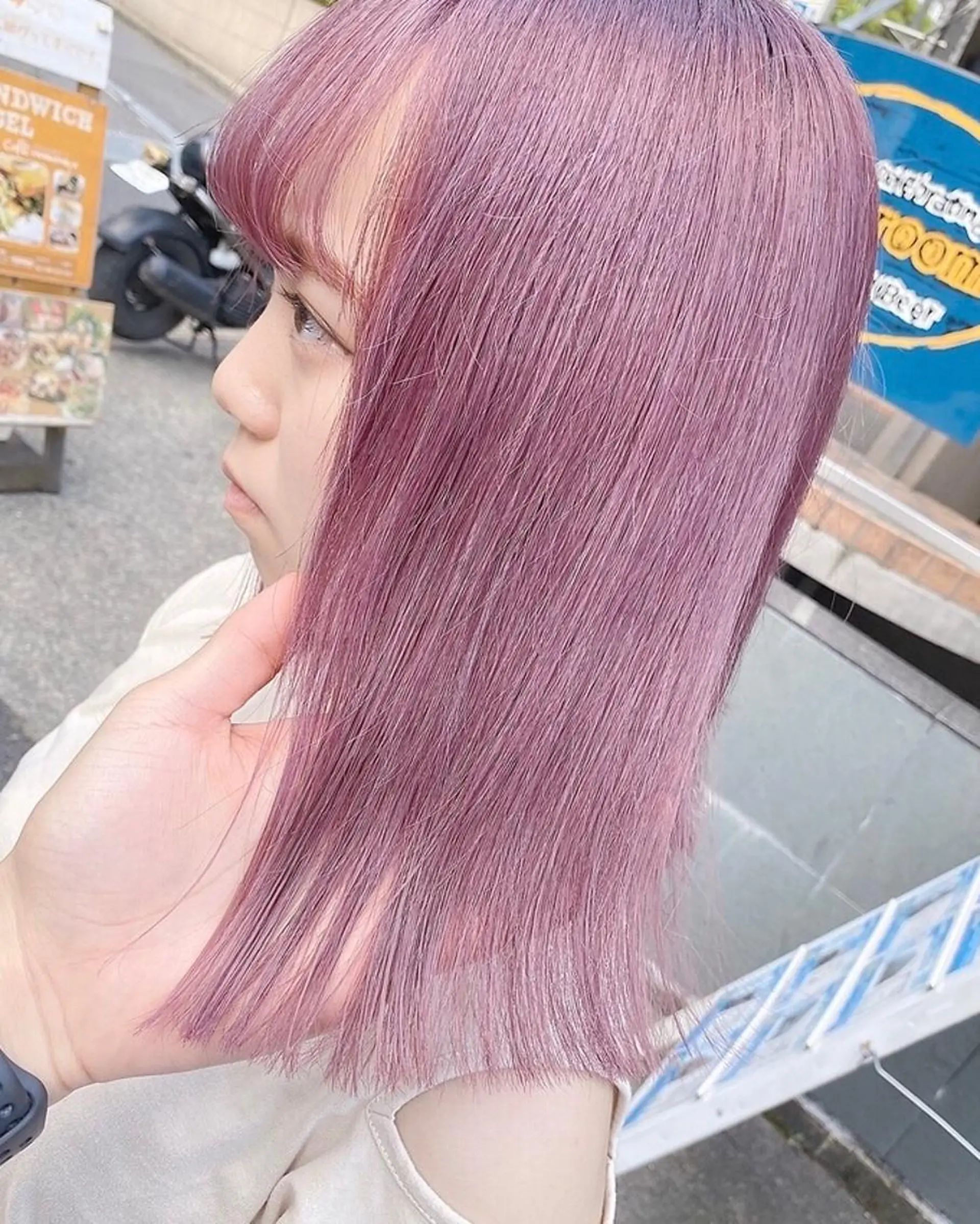セミロング カラー メンズ似合わせ🪞 リピート率No.1のヘアスタイル