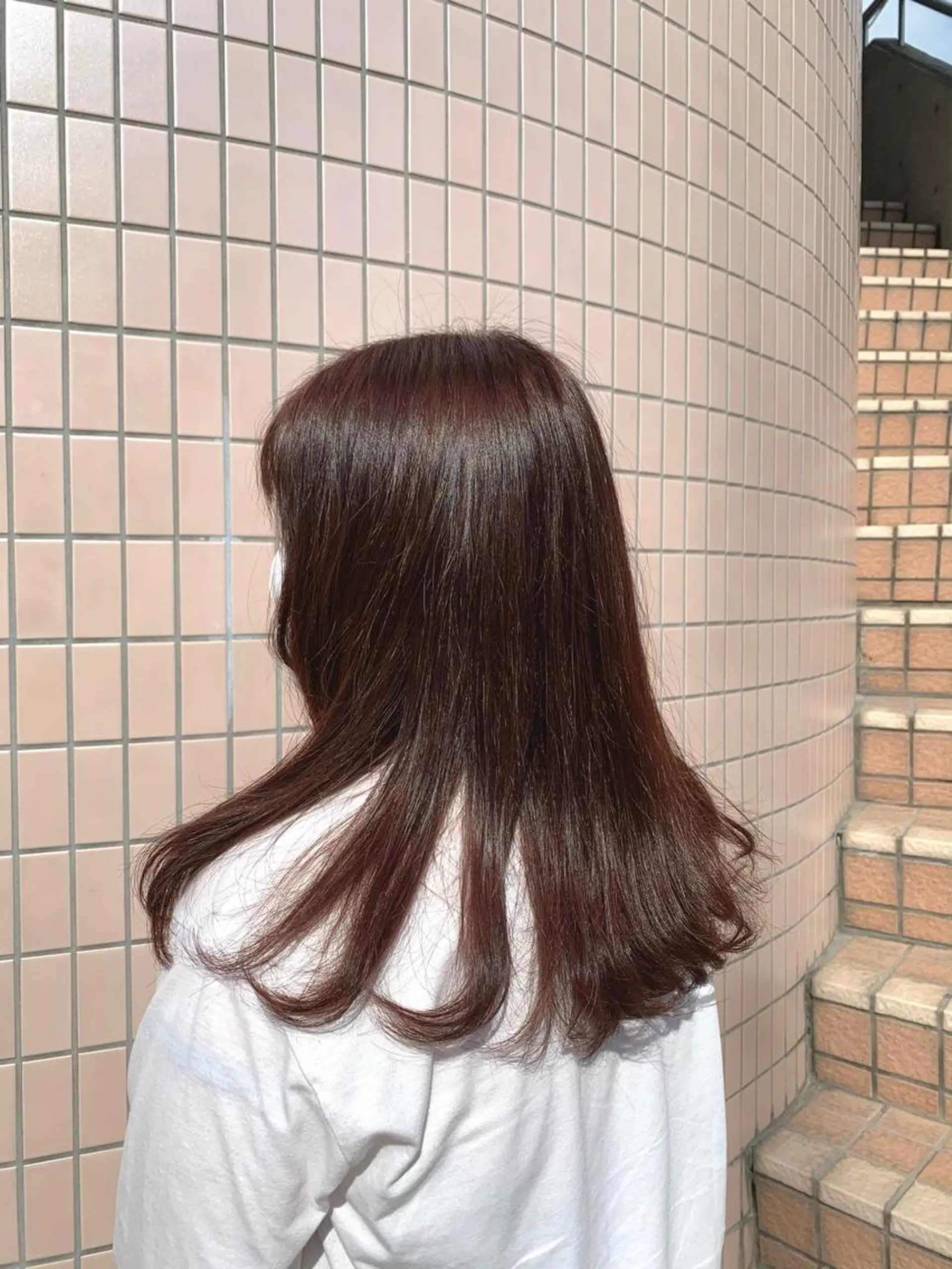 セミロング カラー Lunapiena所属・Lunapiena 🫧ナナのヘアスタイル