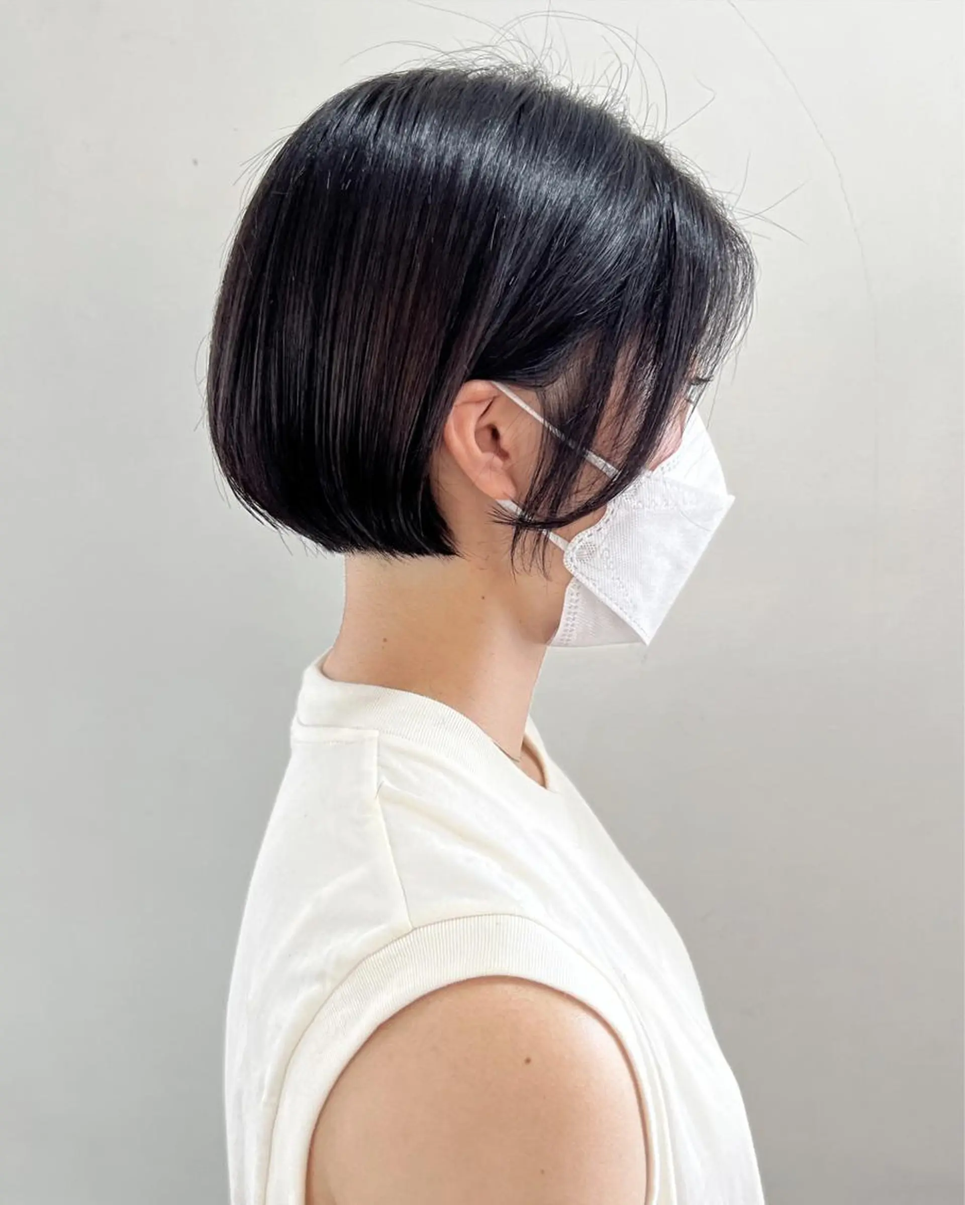 ショート ボブ カット フラム所属・WATANABE MISAKIのヘアスタイル