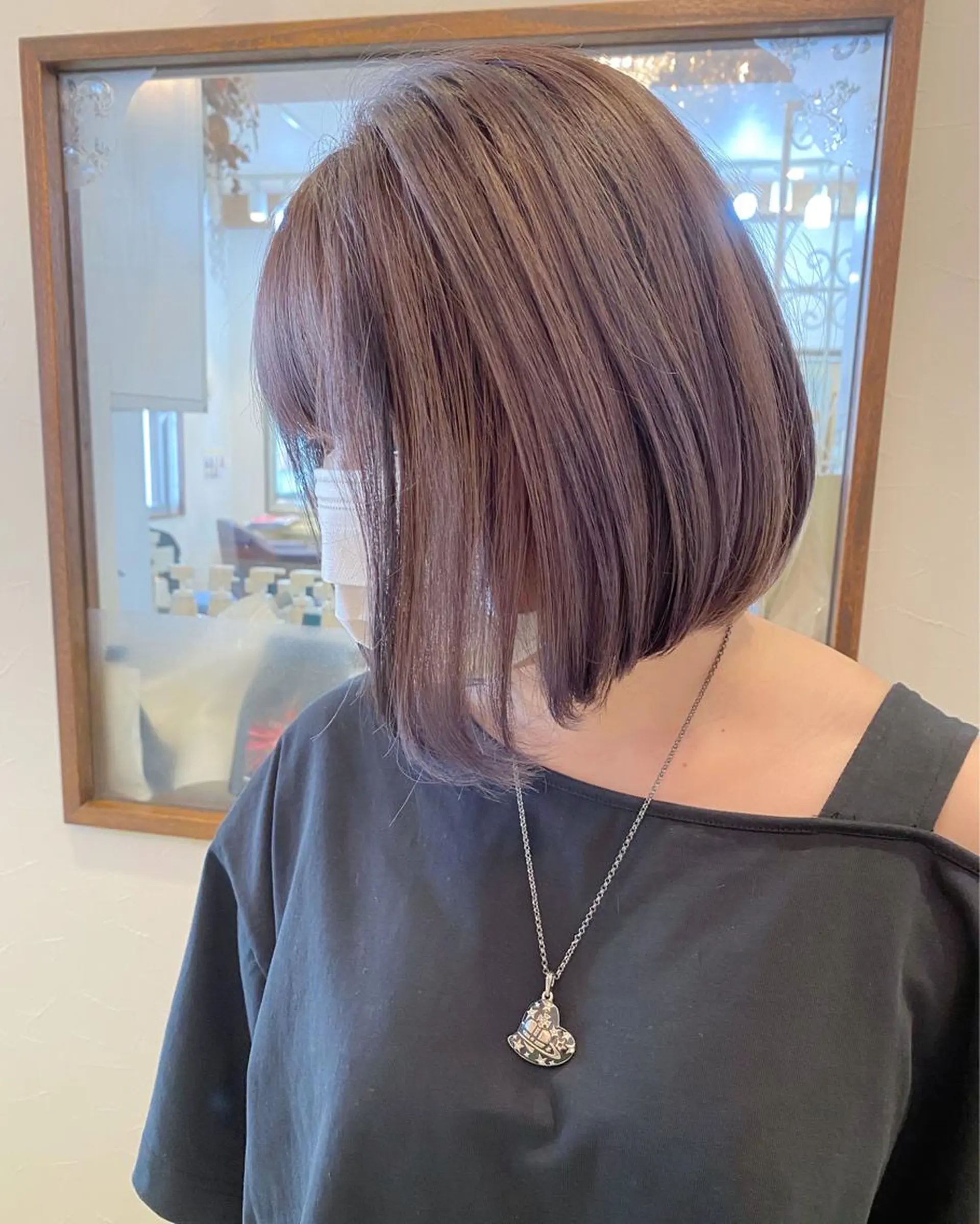 ショート カラー イルミナカラー カット ヘアカラー grand juteのヘアスタイル