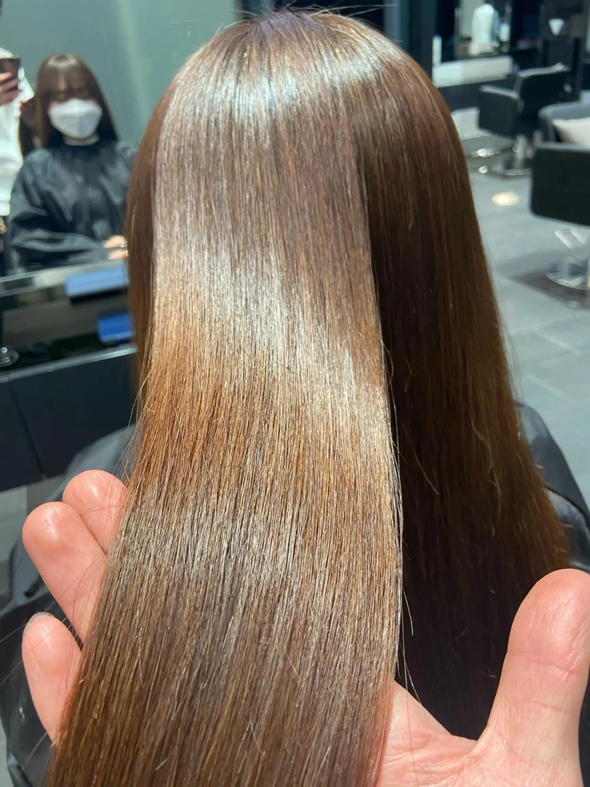 ミディアム カラー ショートの匠 ✂️心斎橋・みねのヘアスタイル