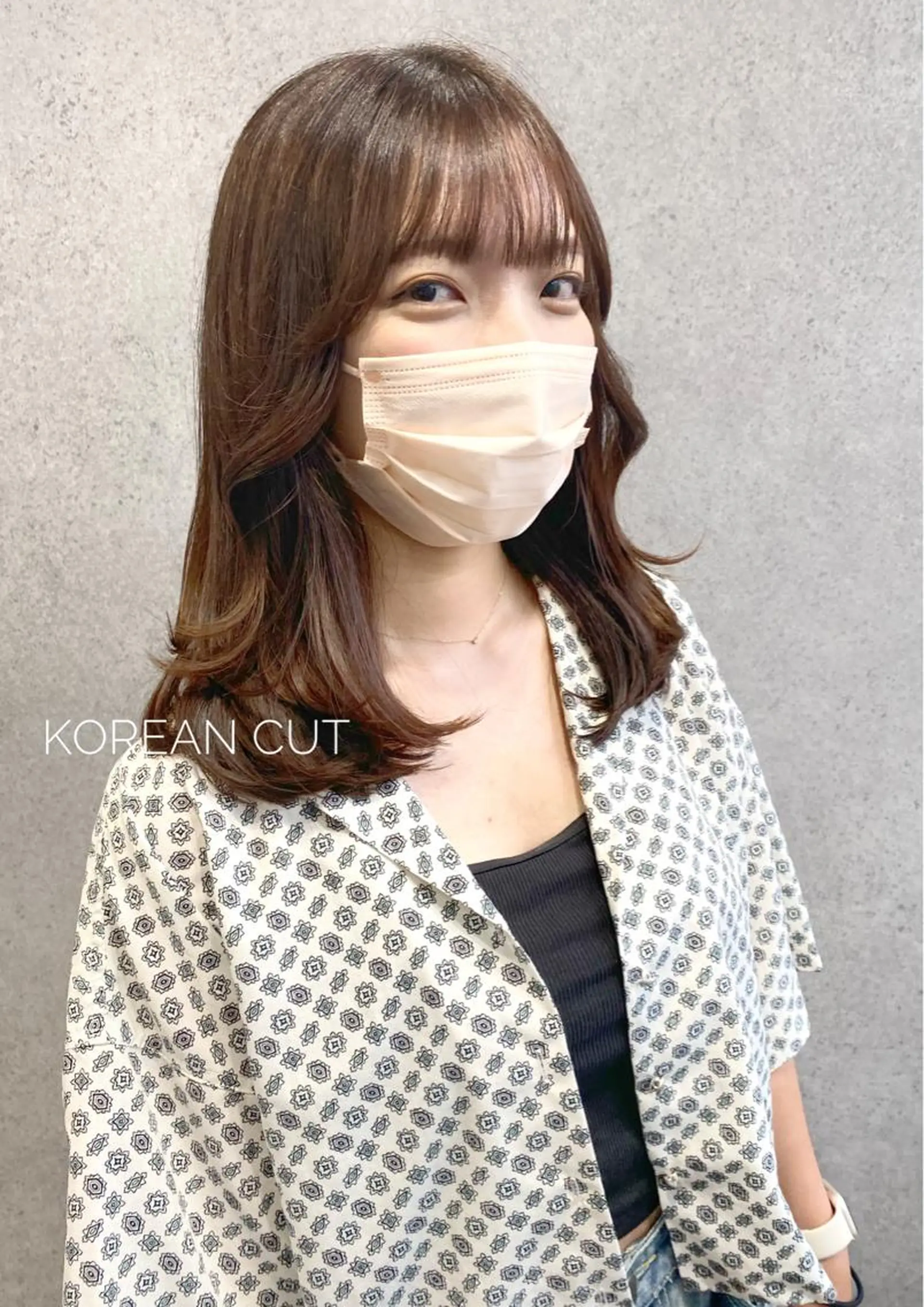 セミロング カラー ブリーチ ケアブリーチ 髪質改善 ヨシンモリ 韓国風ヘア clomus所属・YUKA艶髪 🌸寛ぎ部屋のヘアスタイル