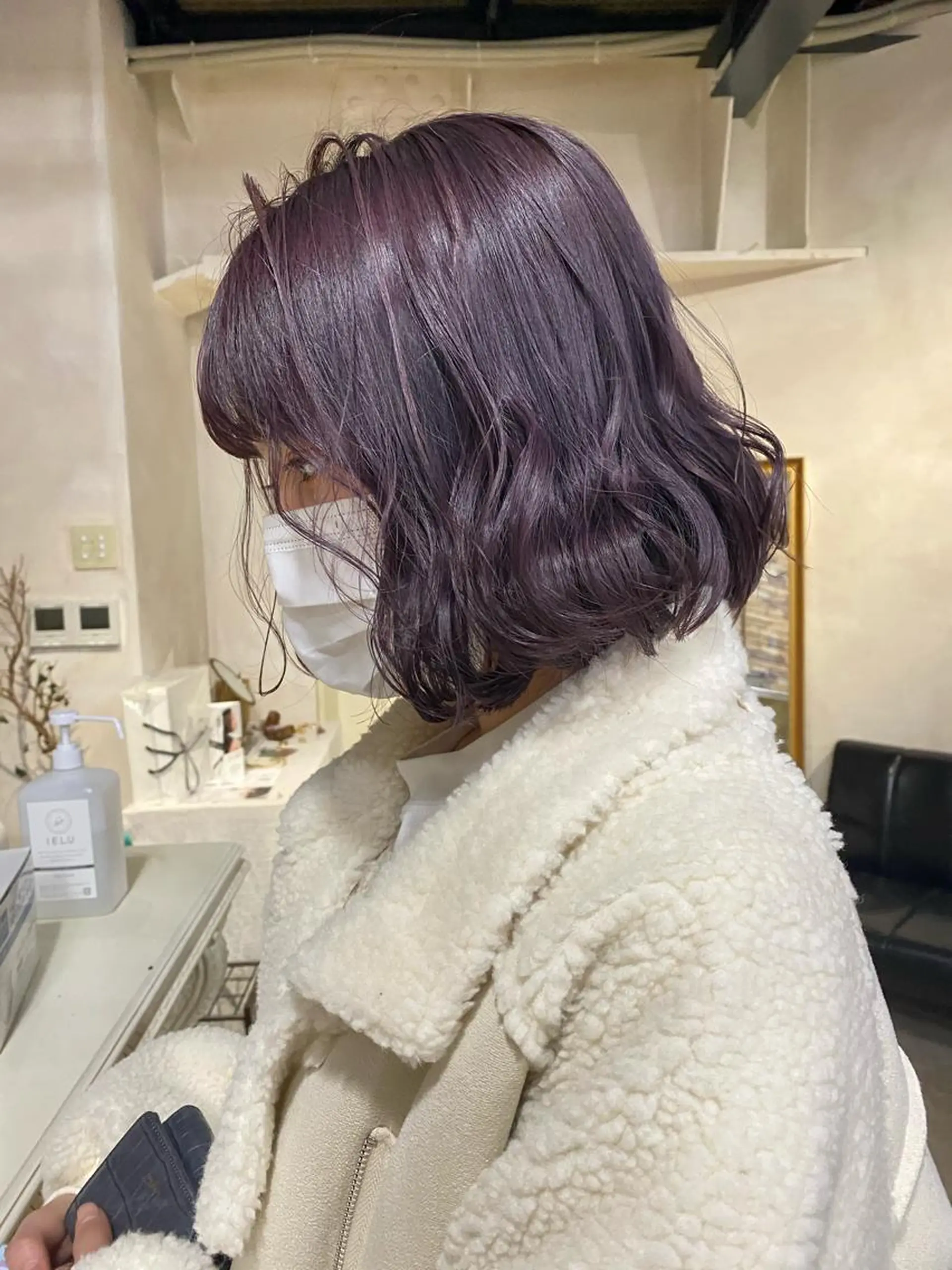 ショート カラー ブリーチ ラベンダーカラー ヘアカラー ALLY（アリー）所属・ミニモお気に入り数 No.1宍戸雄弥のヘアスタイル
