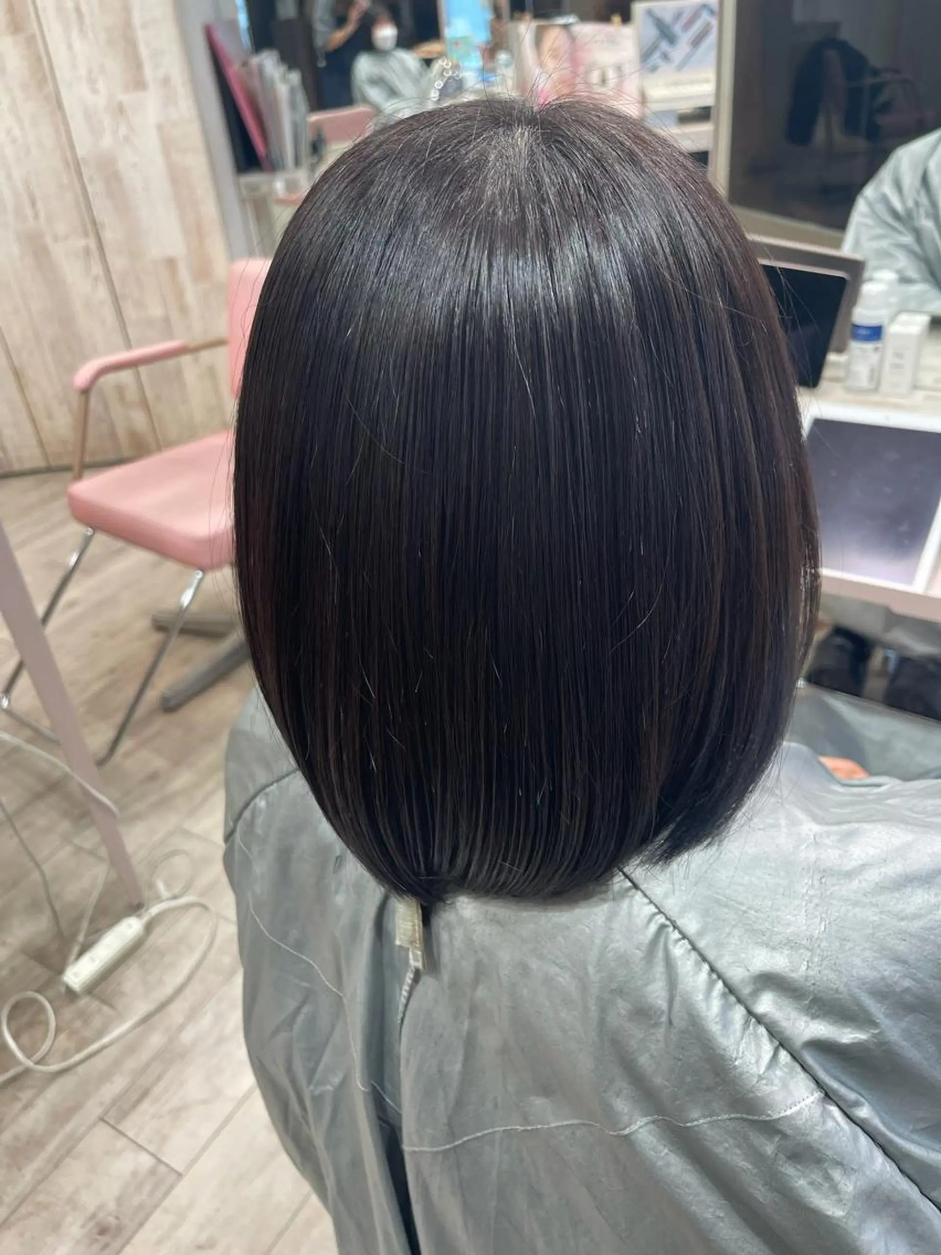 ショート カラー MAEUL所属・🍑韓国風レイヤー 🍑莉子のヘアスタイル