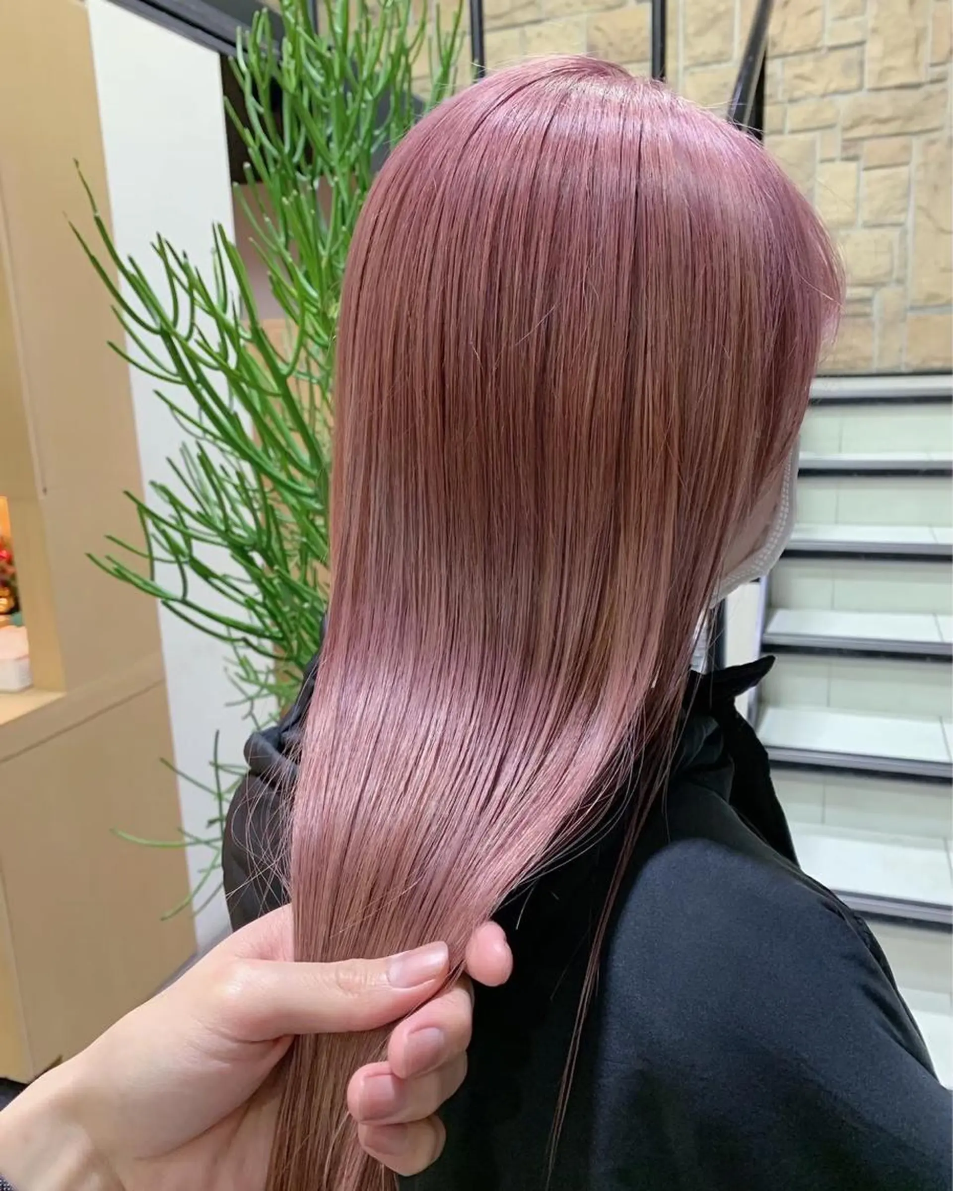 ロング カラー ヘアカラー トリートメント ネイリスト/ ヘアセット　hinaのヘアスタイル