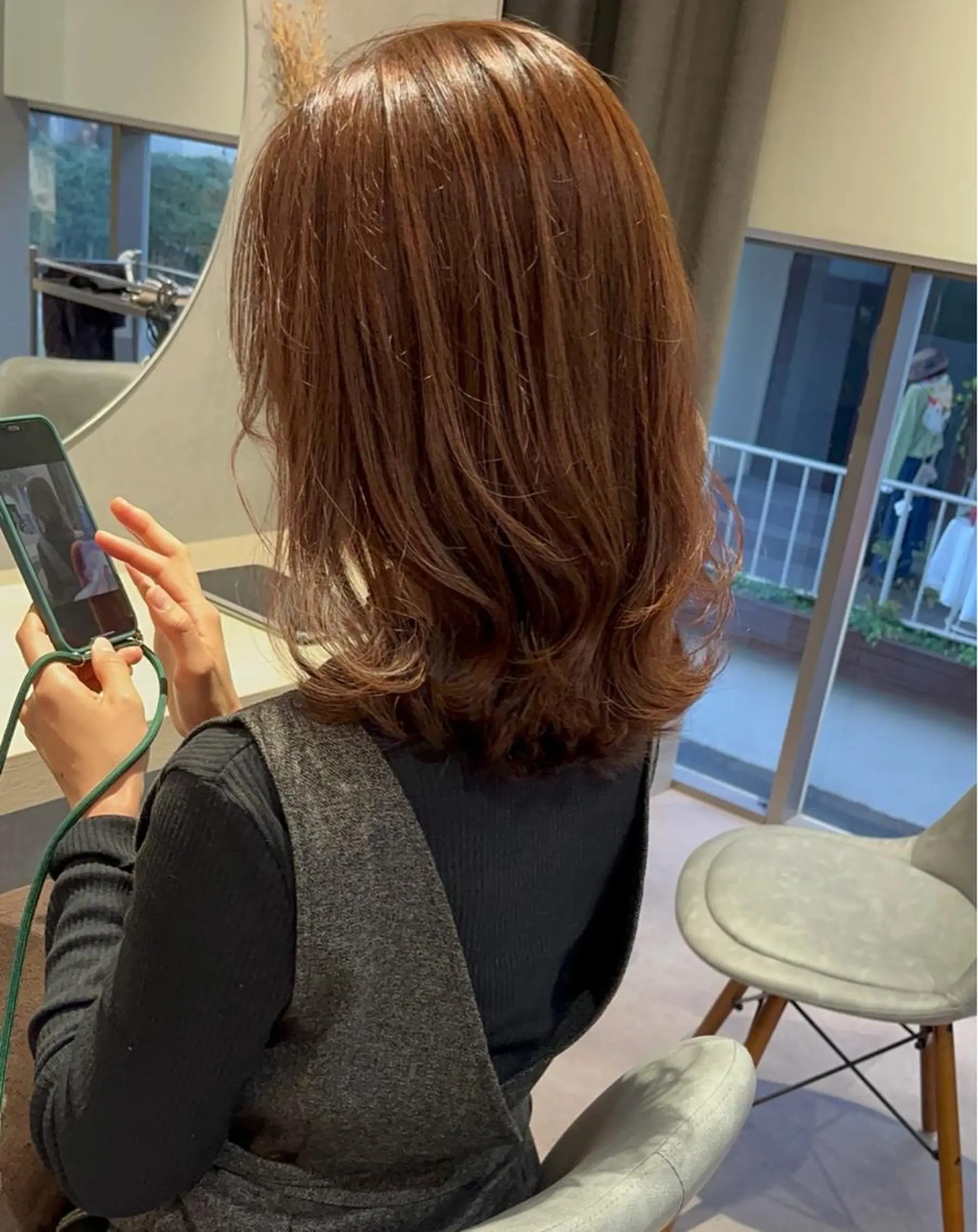 セミロング カット ヘアカラー トリートメント ヘッドスパ 佐藤優太朗 似合わせ/髪質改善のヘアスタイル