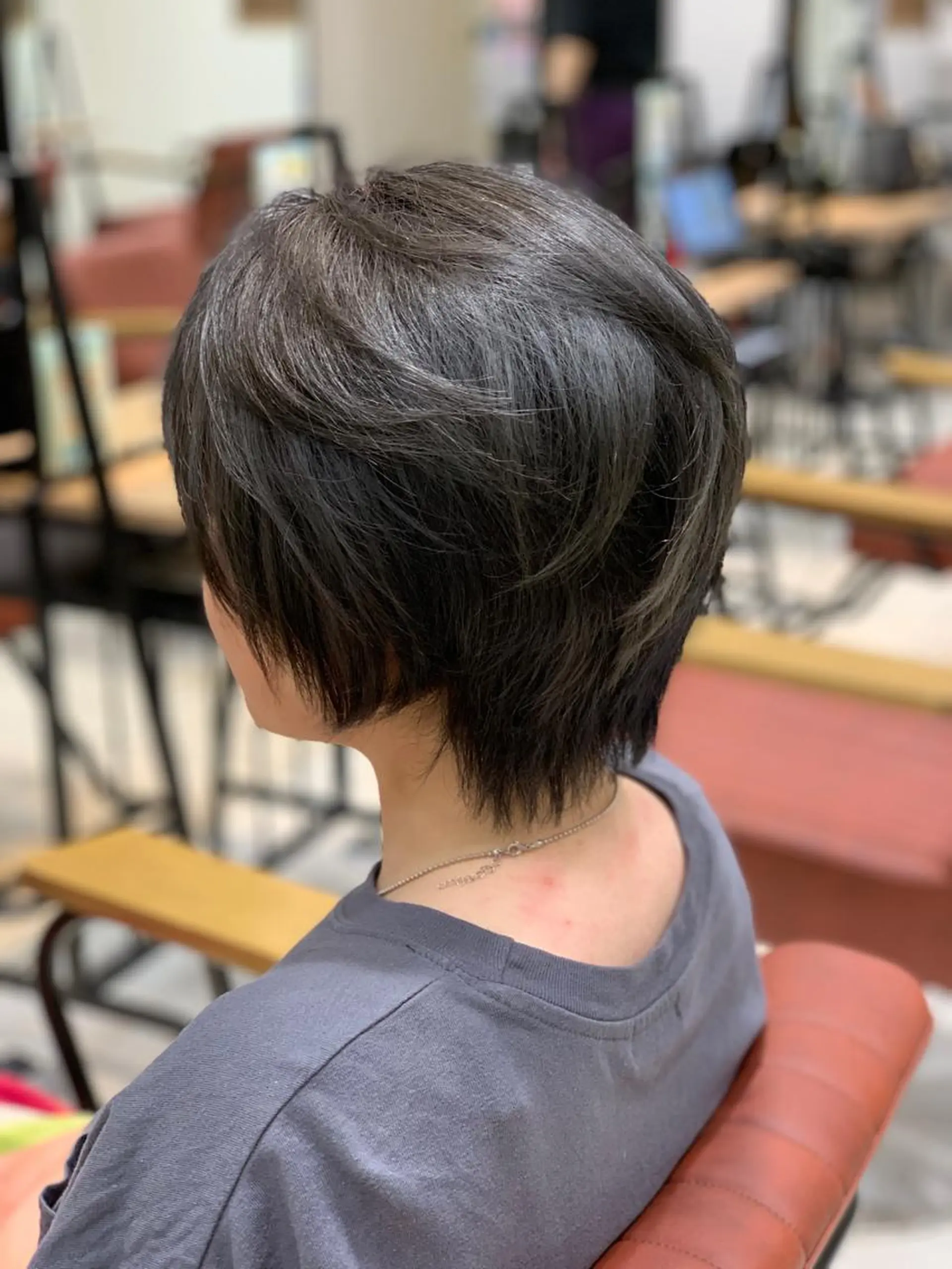 ショート カラー ヘアカラー 髪質改善カラーリスト /根本雄貴のヘアスタイル