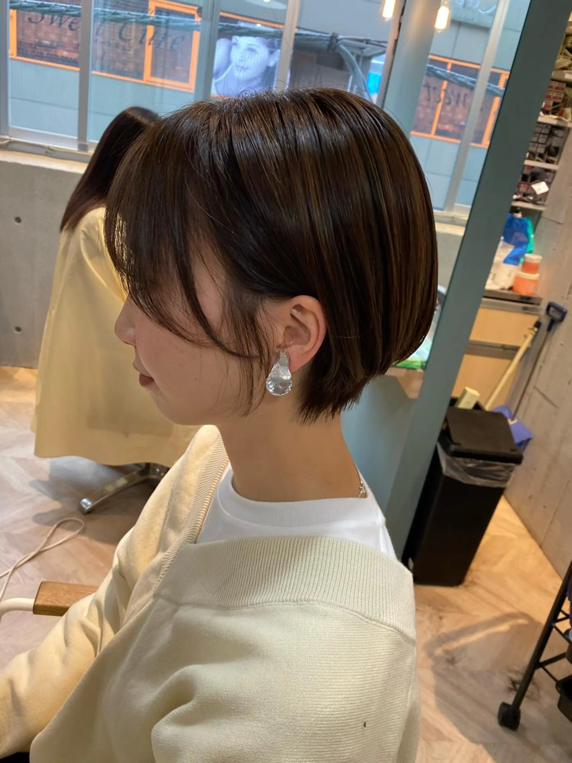 ショート 似合わせカット ショートヘア カット トリートメント 西山 恵太郎のヘアスタイル