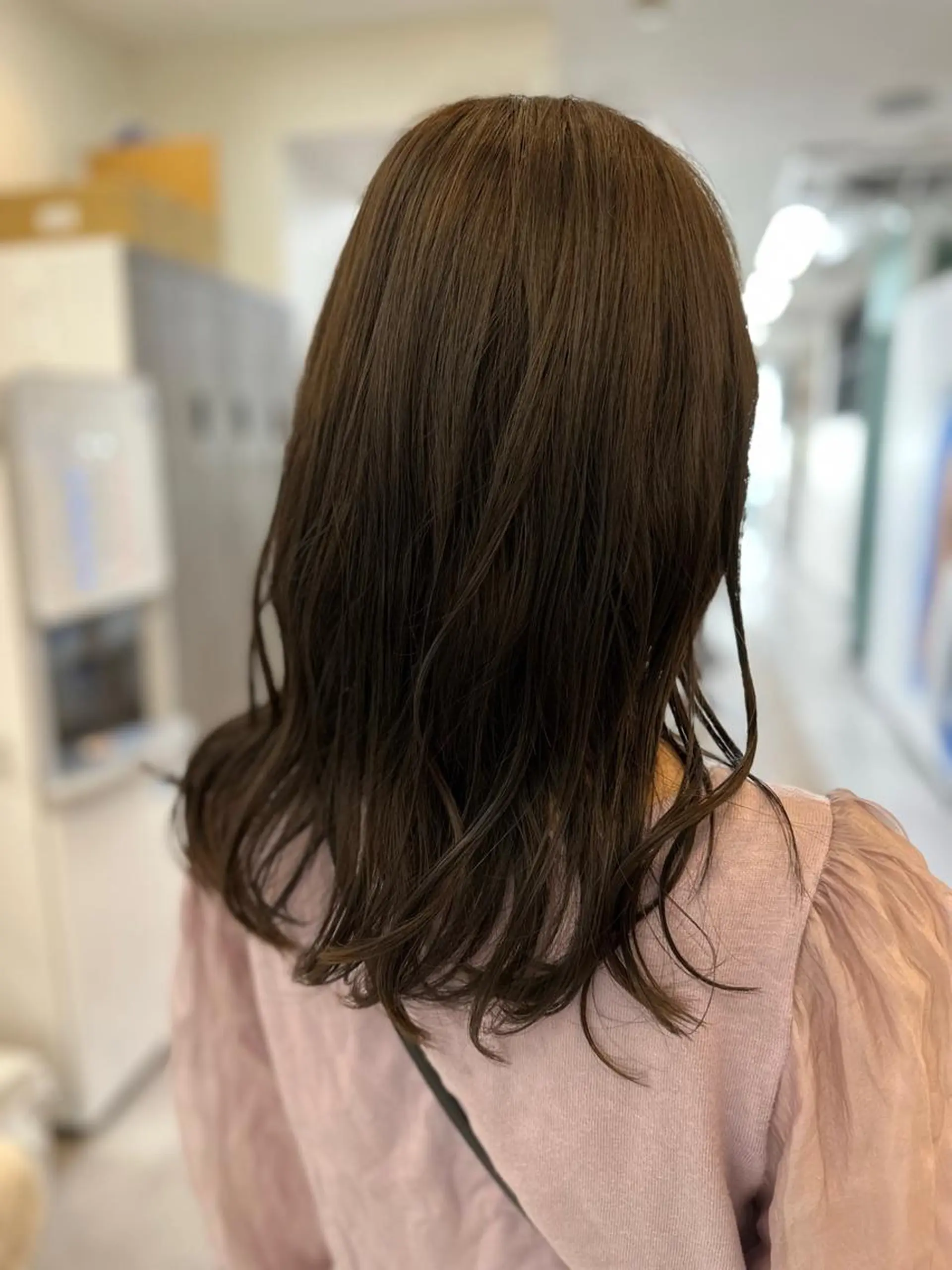 セミロング カラー トリートメント 似合わせ小顔カット 🌟神谷 ヨシタカのヘアスタイル