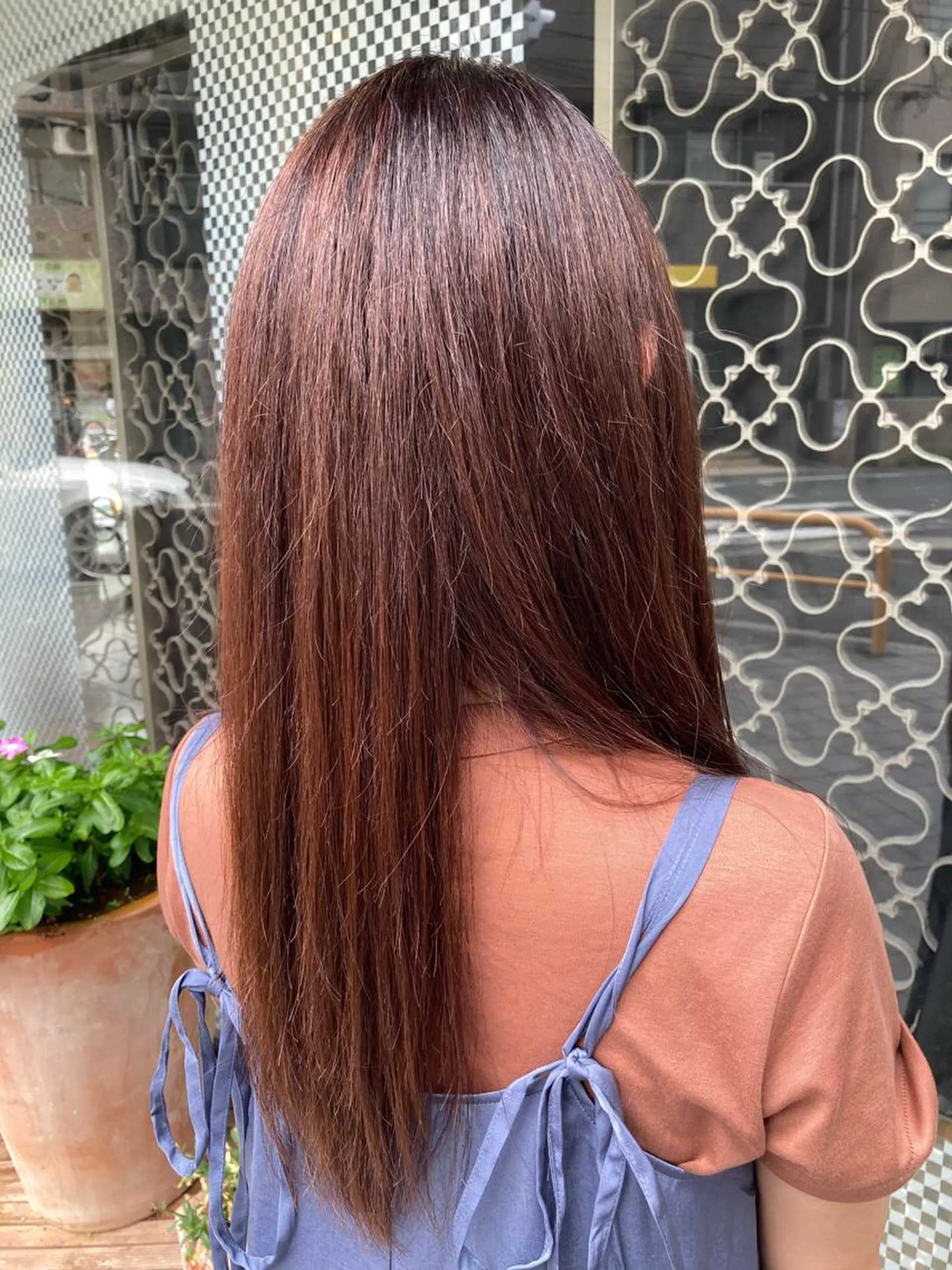 ロング トリートメント 酸熱トリートメント トリートメント 宮原 佳苗のヘアスタイル