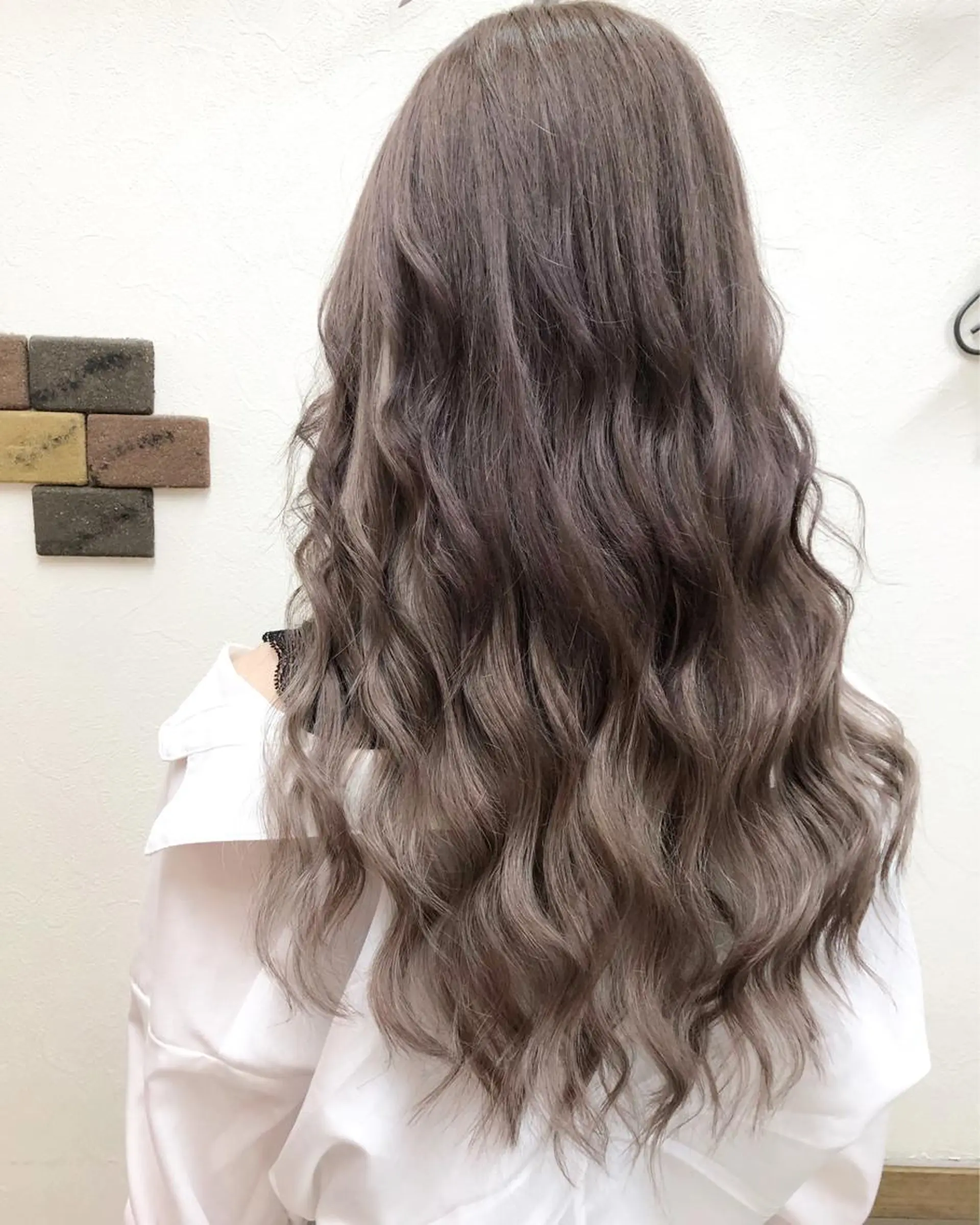 カラー アッシュ ヘアカラー トリートメント エクステ KEISUKE/カラ ー🐶シールエクステのヘアスタイル